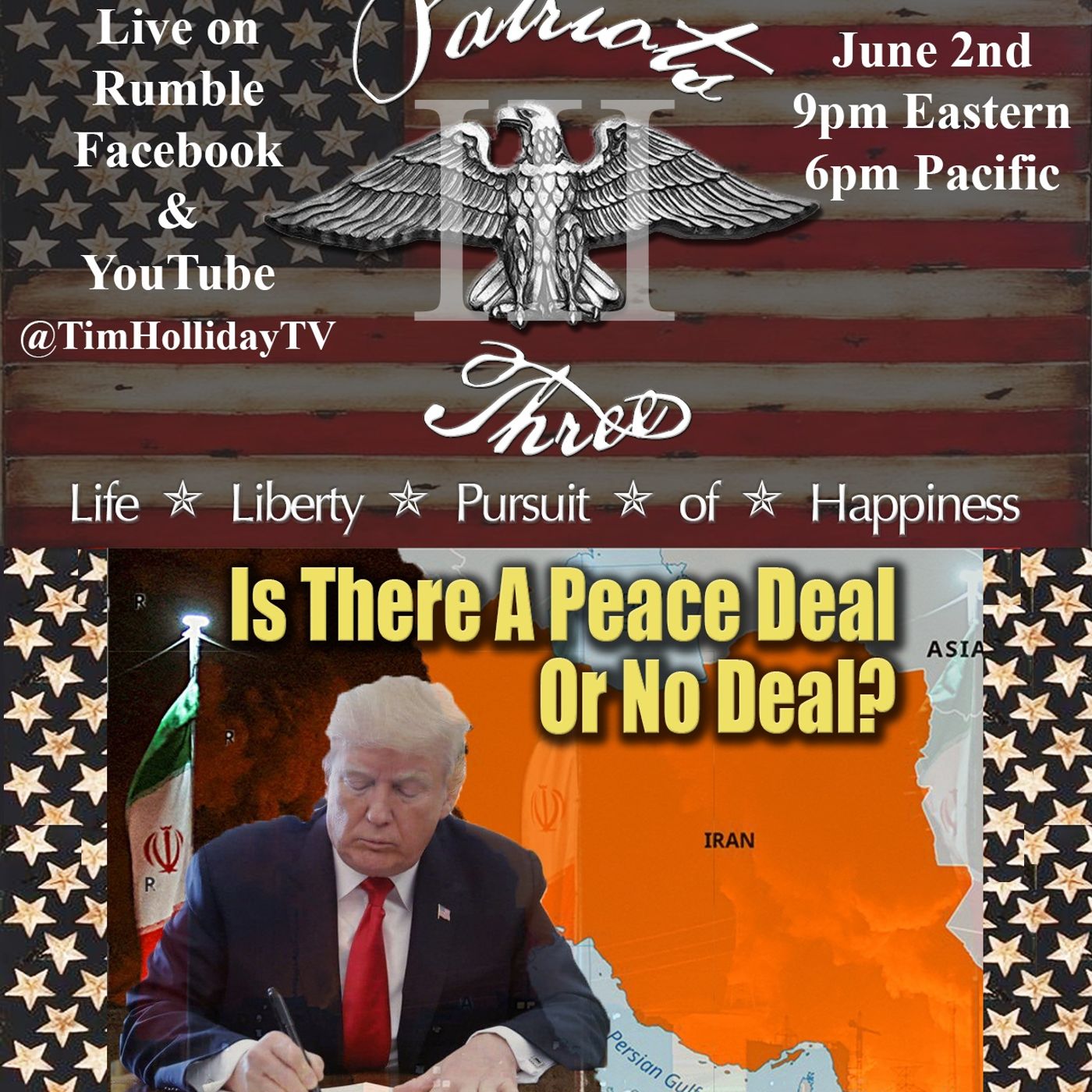 6-2-2026 Patriots III _ Peace Deal or No Deal episode artwork