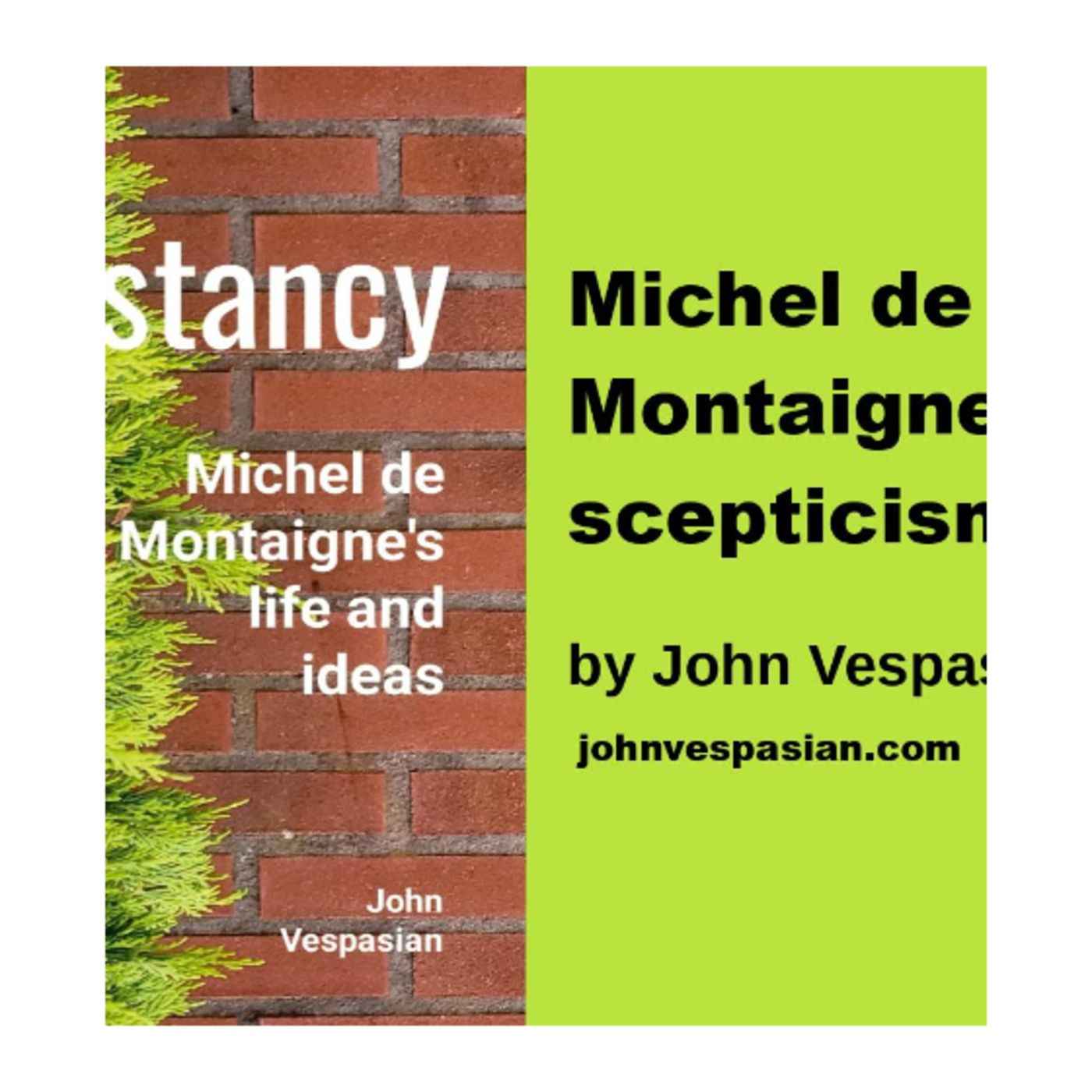 Michel de Montaigne’s scepticism episode artwork