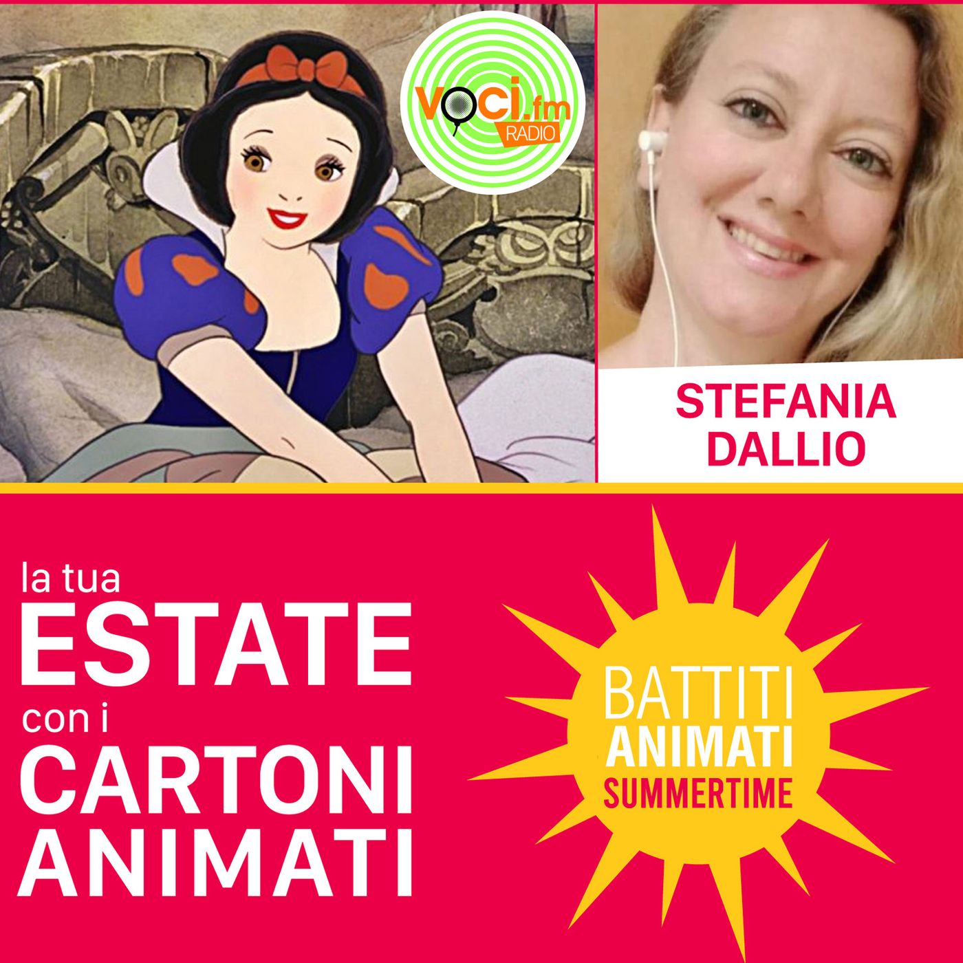 BATTITI ANIMATI SUMMERTIME 2023 20: "Biancaneve e i Sette Nani" - clicca play e ascolta il podcast episode artwork