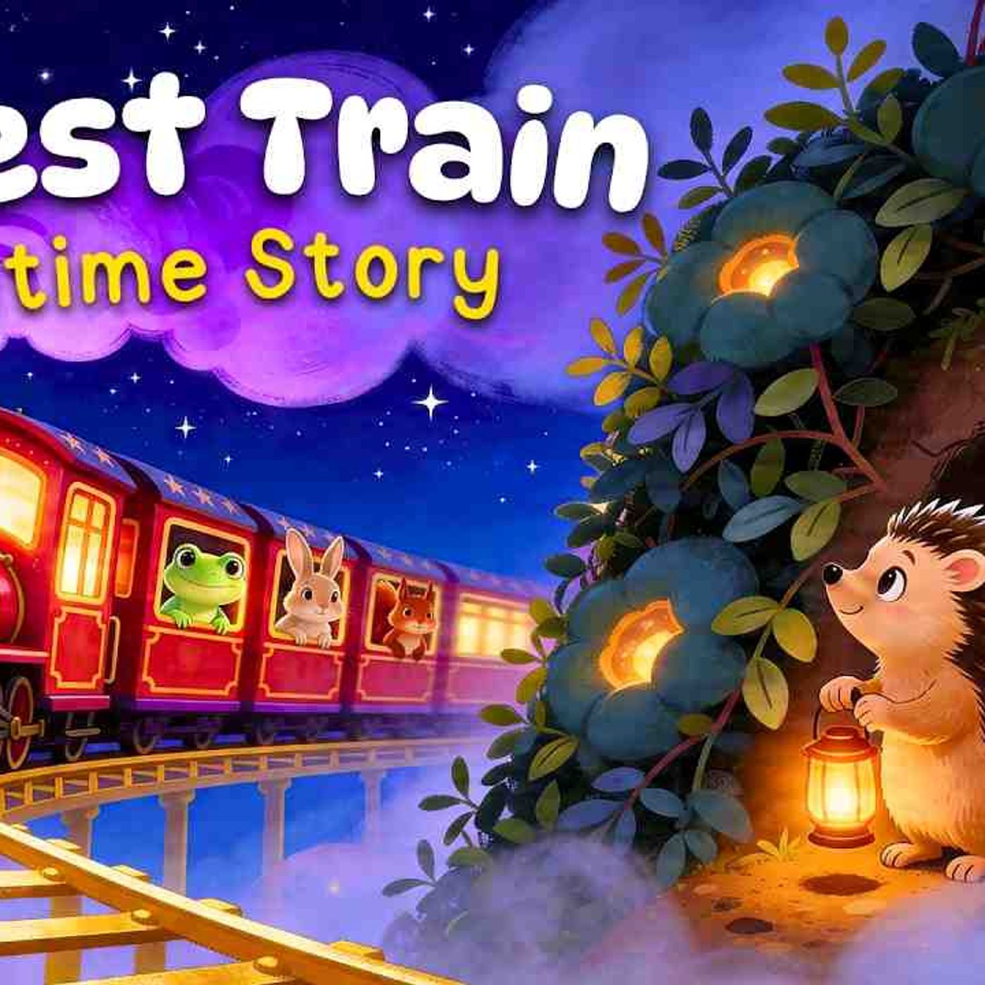 All Aboard The Forest Train 🚂 🌙 Cozy Bedtime Story for Kids 💤 episode artwork