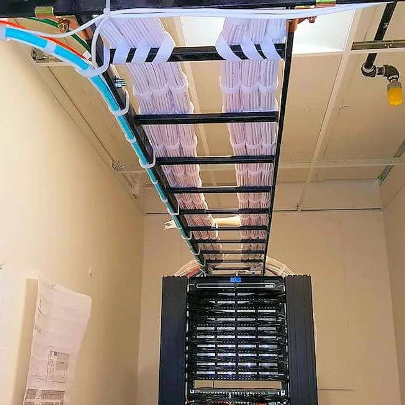 Professional Ethernet Cable Installation