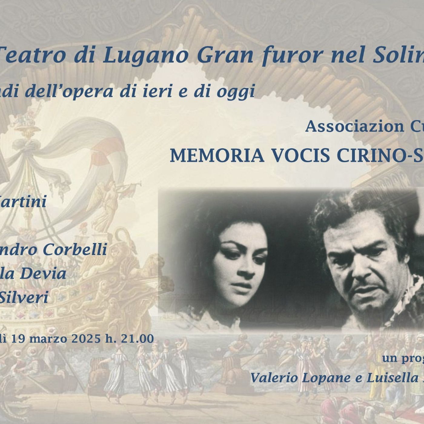 Sul Teatro di Lugano gran furor nel Solimano - Memoria Vocis Cirino - Silveri episode artwork