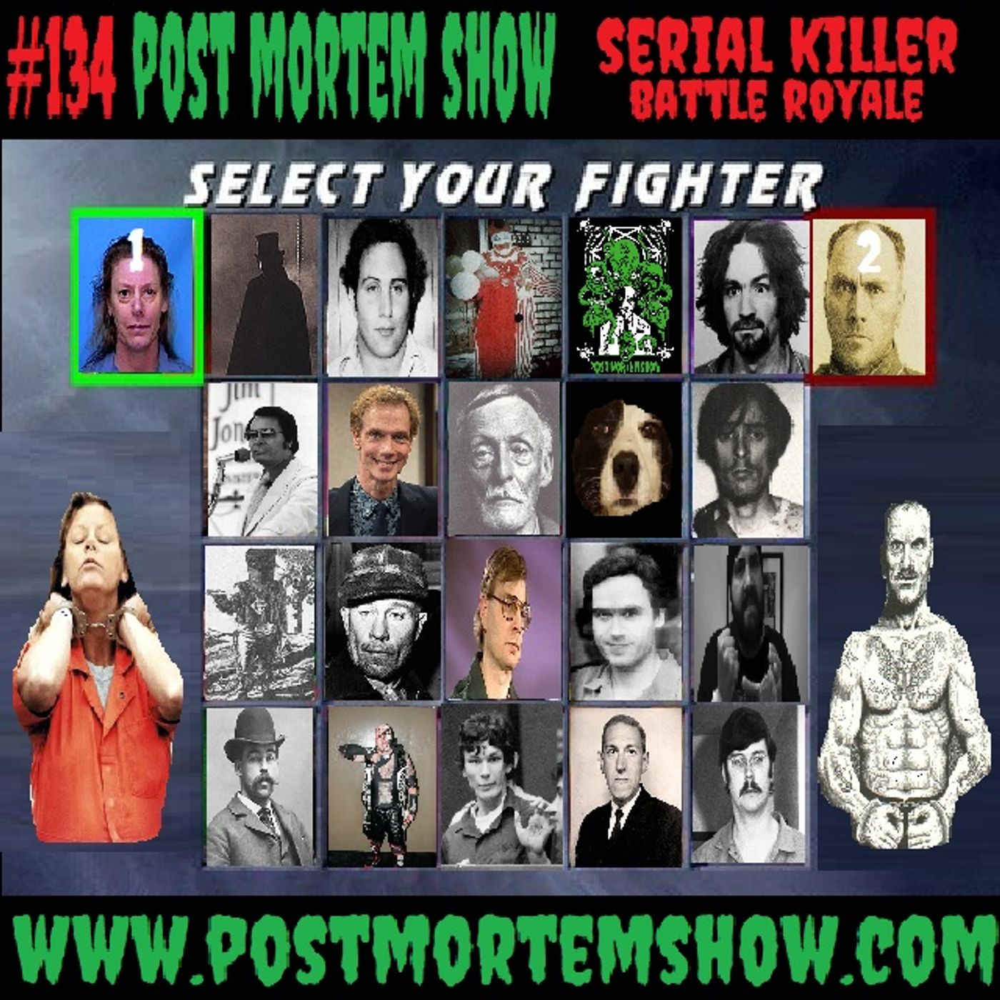e134 - Wank Like an Egyptian (Serial Killer Battle Royale)