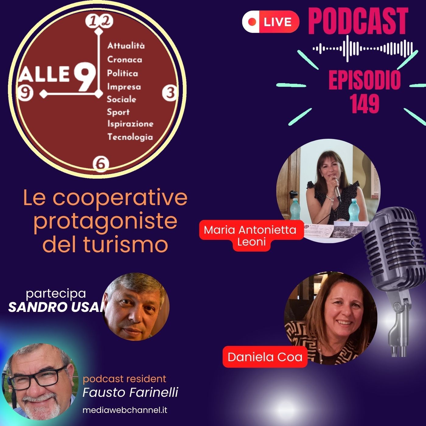 Ep. 149 " le cooperative protagoniste del turismo"