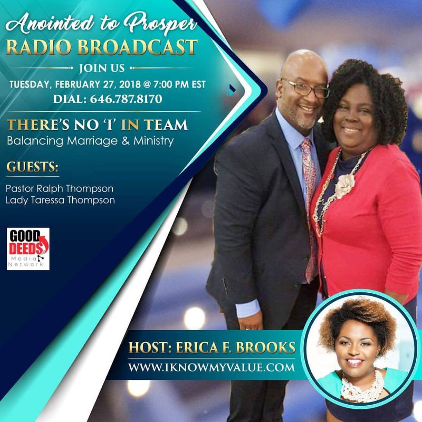 Anointed to prosper-host--erica-brooks-with-special-guests-pastor-ralph-thom episode artwork