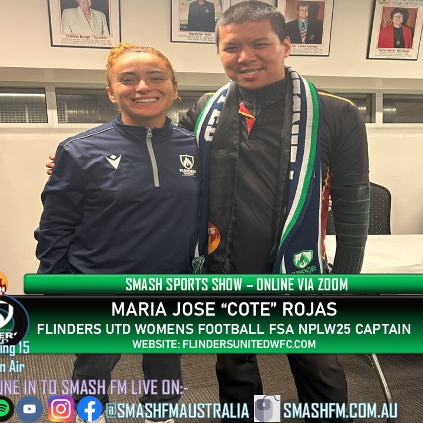 SSS15THYR: Flinders United Women's FC NPLW25 Captain Cote Rojas Interviews 240225