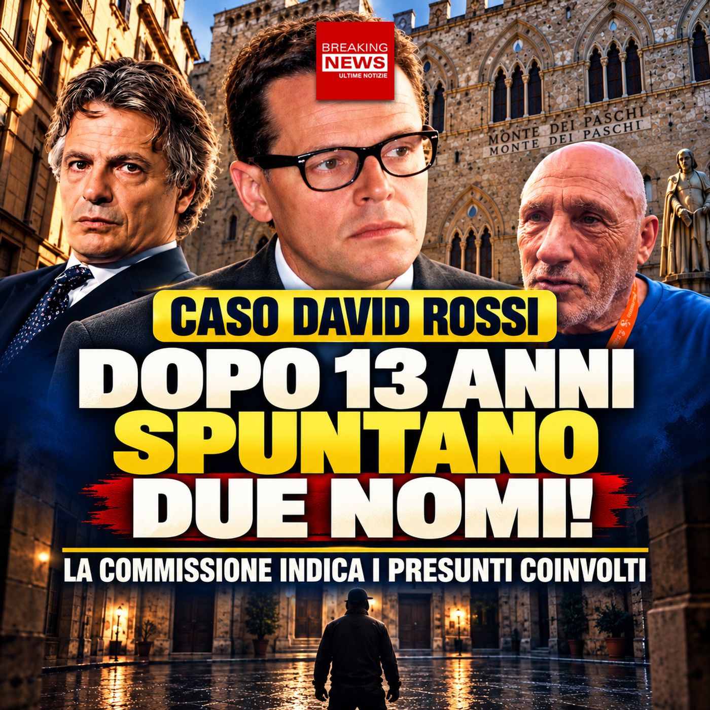 CASO DAVID ROSSI, TERREMOTO NEL CASO MPS: due nomi dopo 13 anni! episode artwork