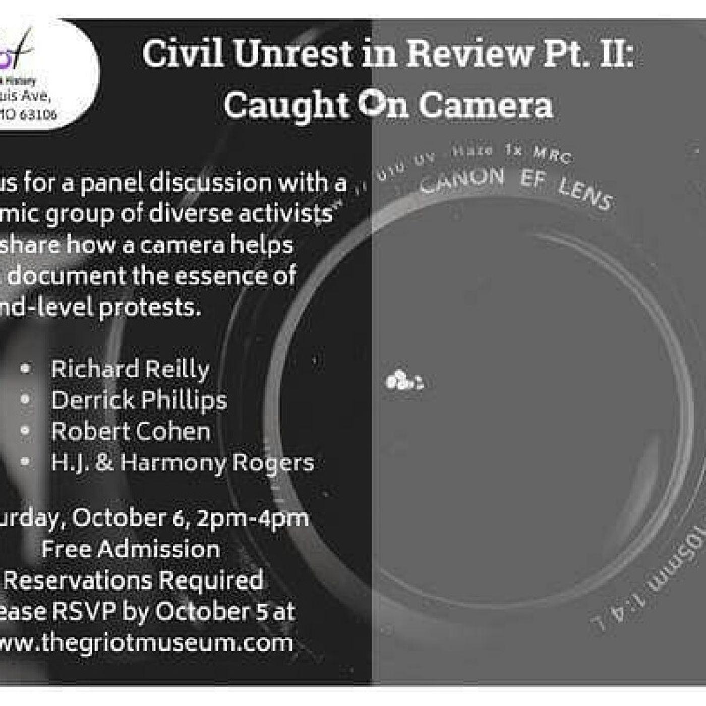 Episode 31: Griot Museum Panel: Photographing Protests episode artwork