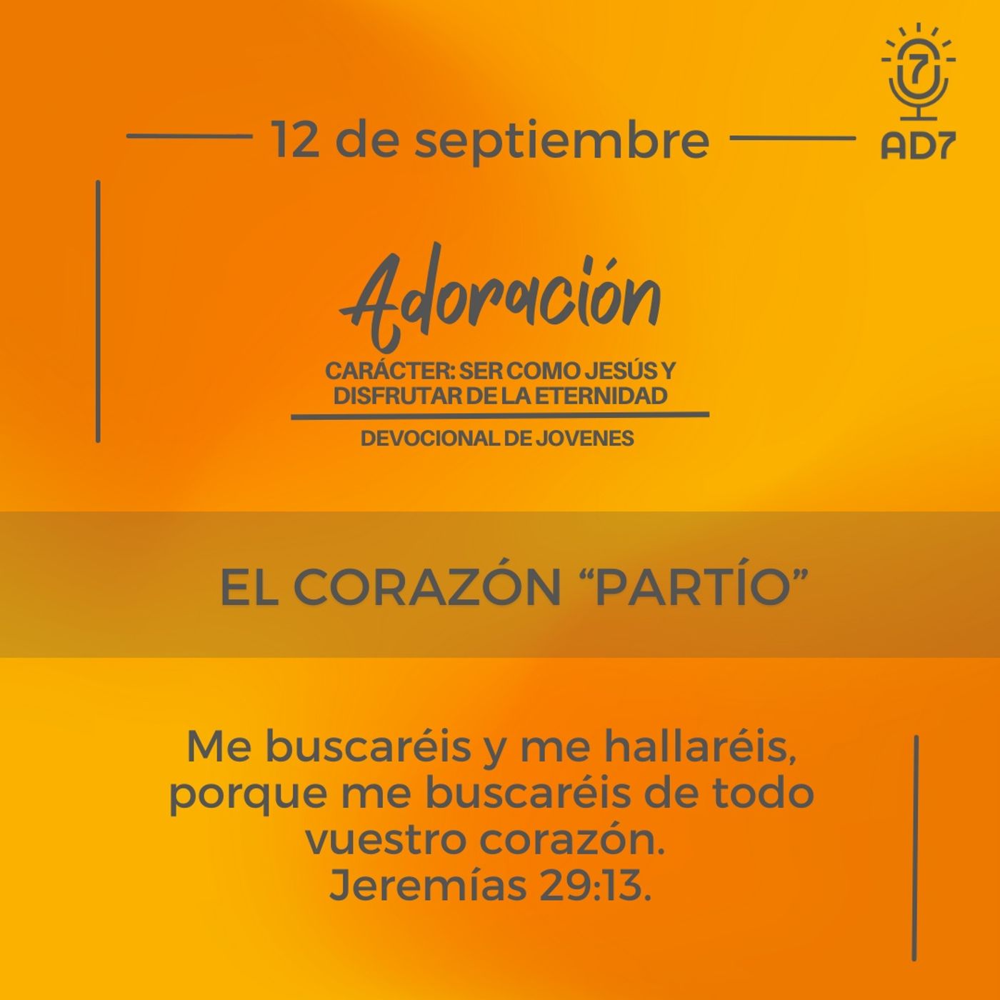 AD7 Devocional - Diferente / Inverso