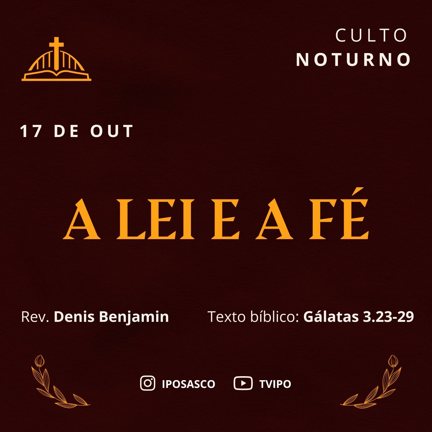 Pregações - Igreja Presbiteriana de Osasco