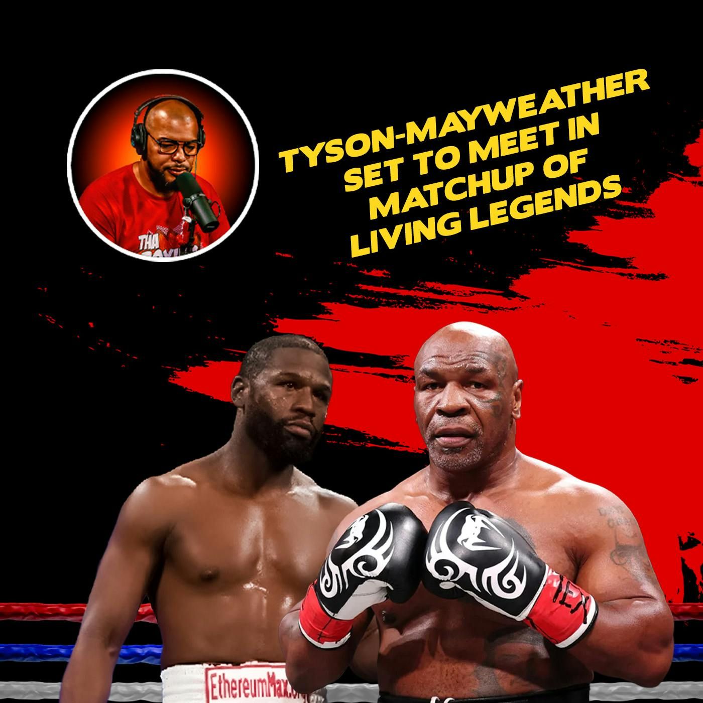 ☎️ Mike Tyson vs. Floyd Mayweather: Hype or Historic Heist❓ episode artwork