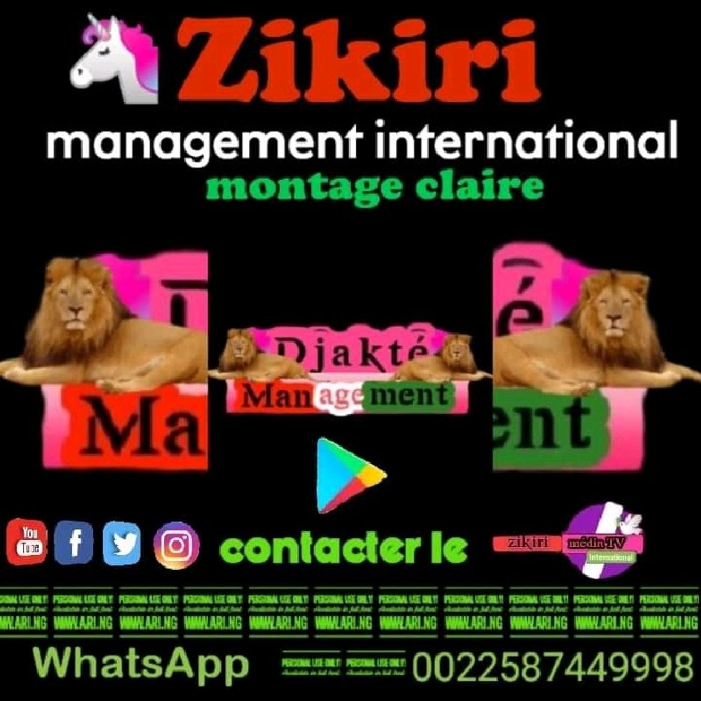 Cliquez ici pour écouter et télécharger les son de Zikiri flani Dembele