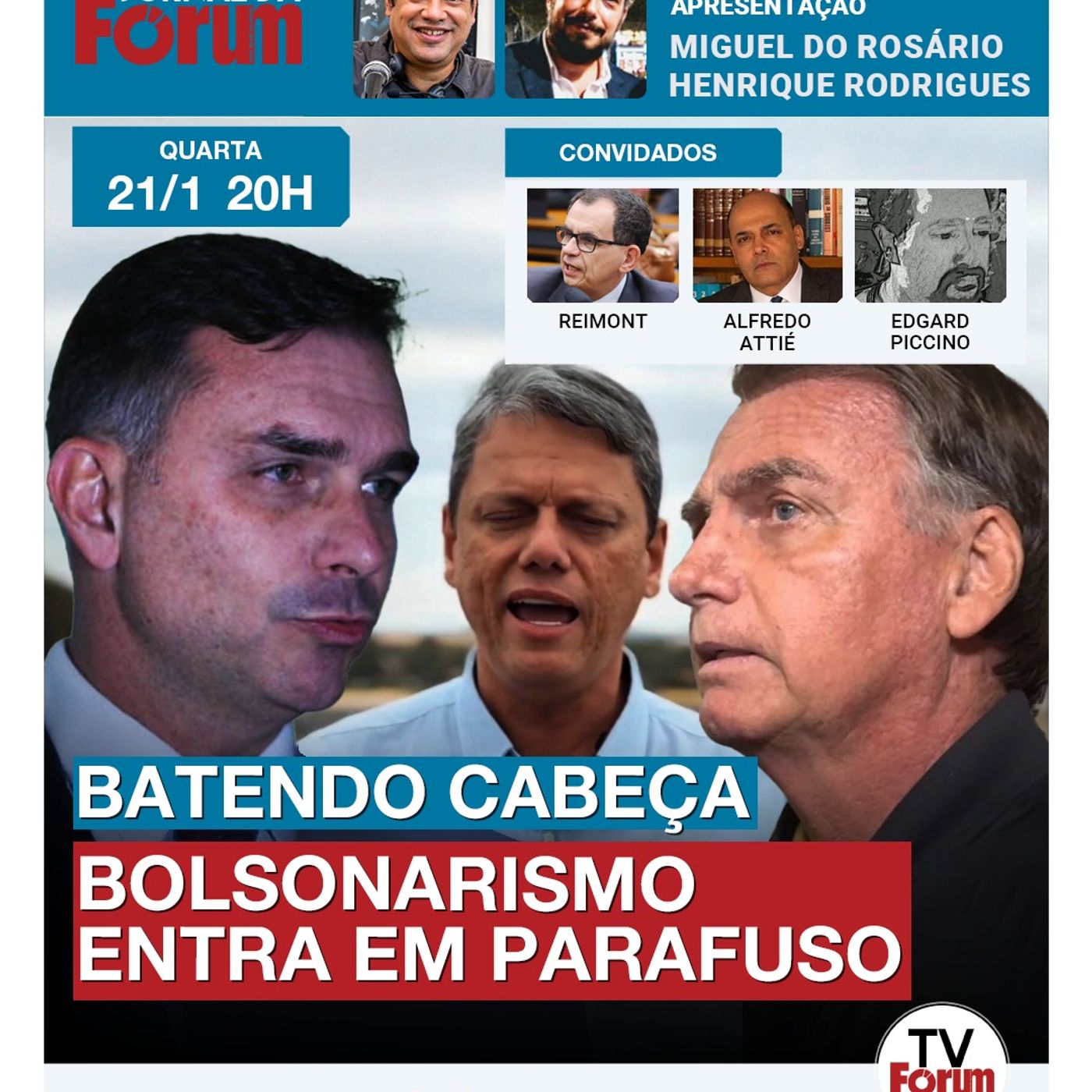 Bolsonarismo bate cabeça | Tarcísio cancela visita a Bolsonaro | Atlas mostra Lula à frente de novo episode artwork