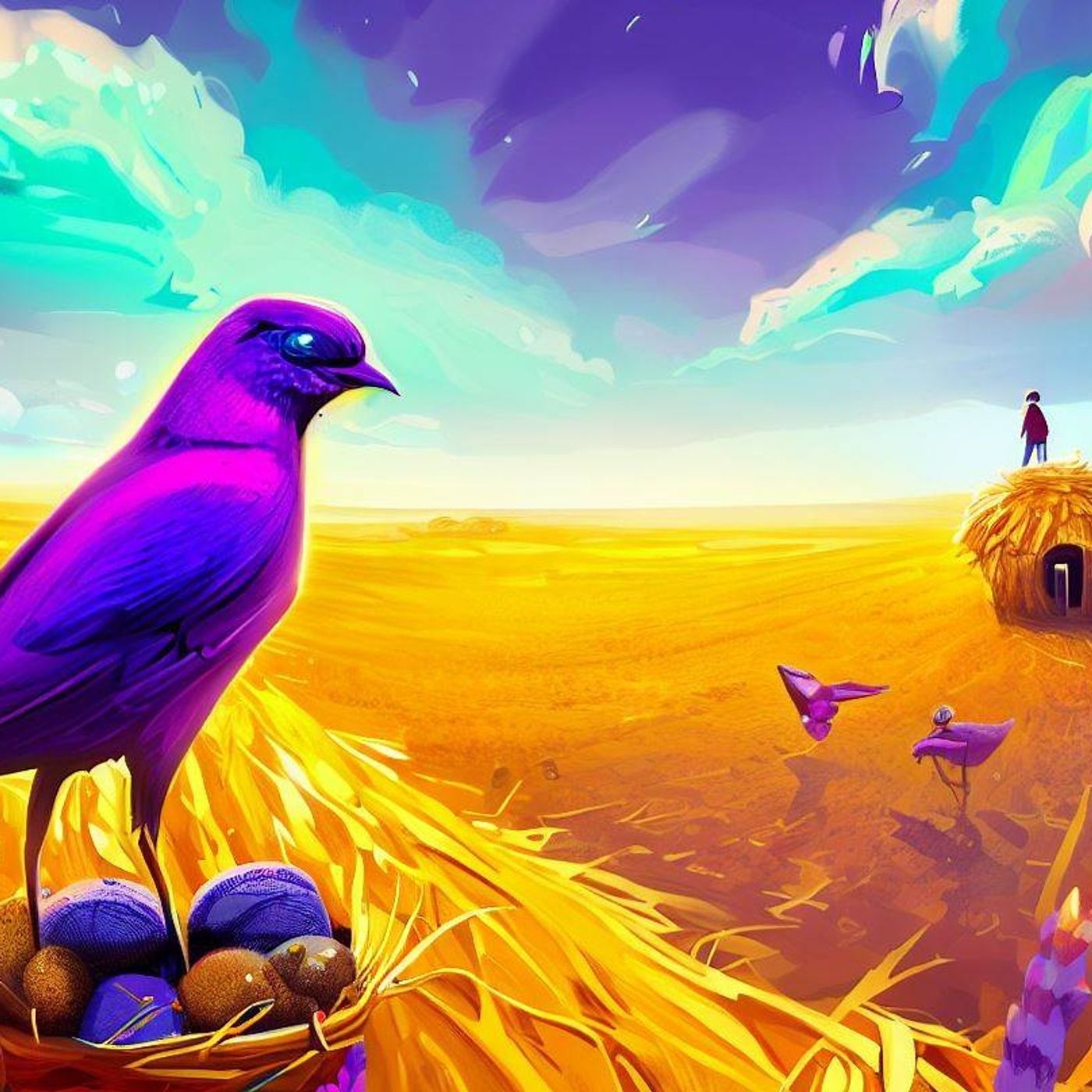 LA ALONDRA Y SUS HIJOS 🐦 Se escapó de una muerte con un truco increíble. ¡Descubre cómo lo hizo!