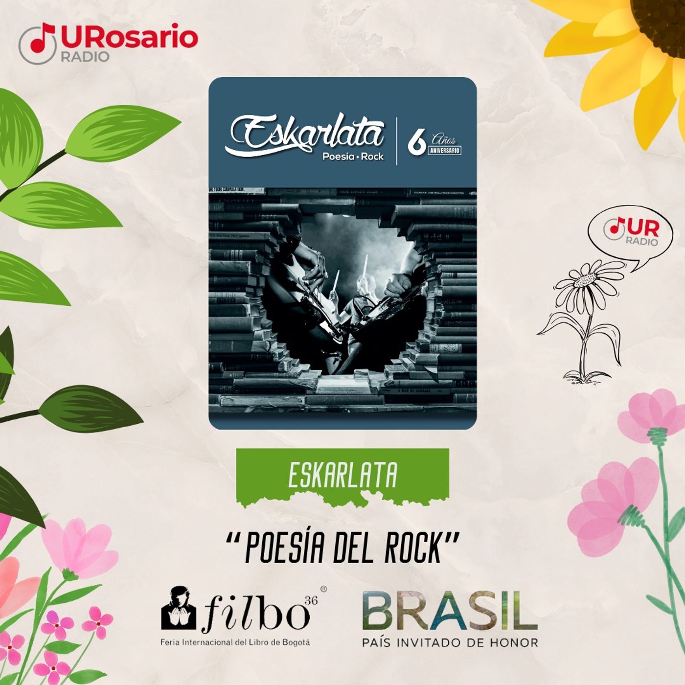 URosarioRadio en Filbo 2024