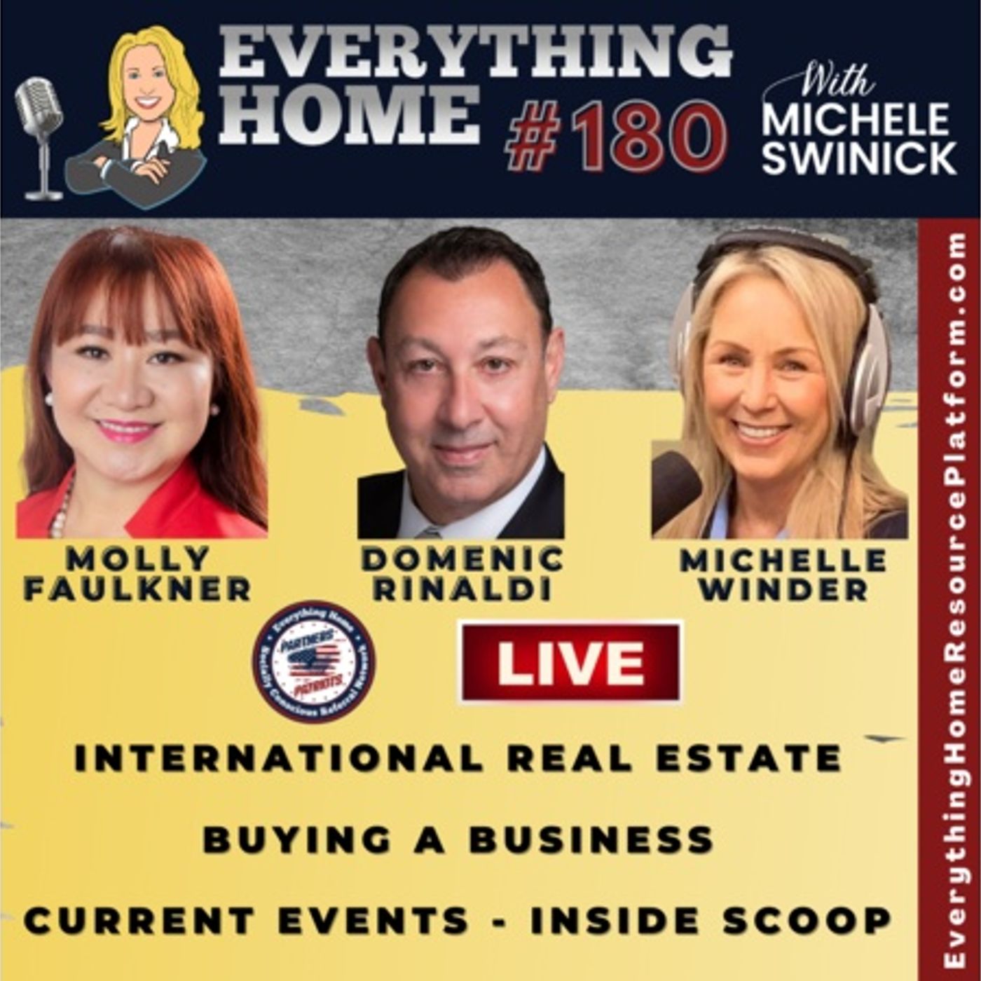 180 LIVE: Real Estate, Buying A Biz, YouTube Tips, Biz Growth, Current Events episode artwork