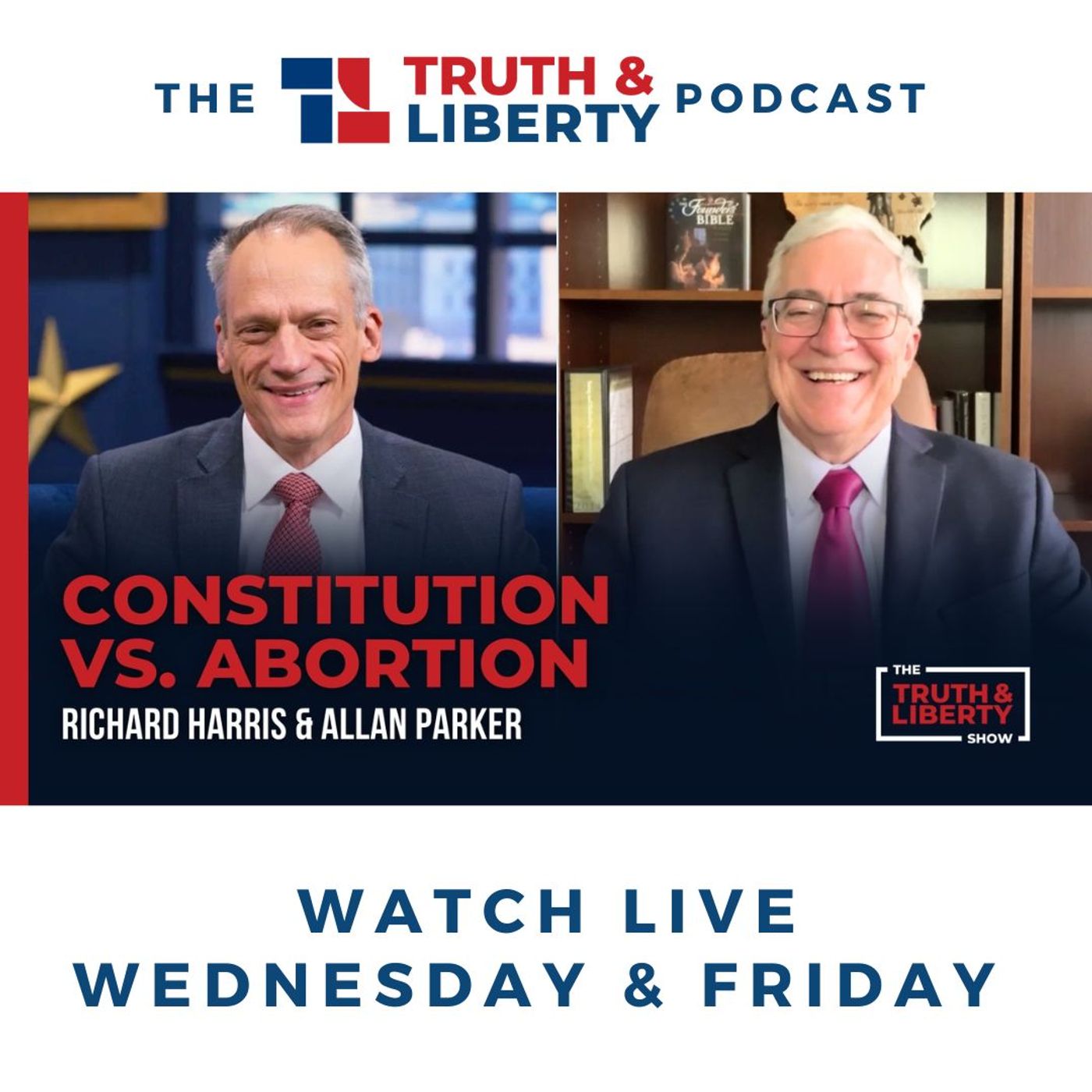 Constitution vs. Abortion with Allan Parker episode artwork