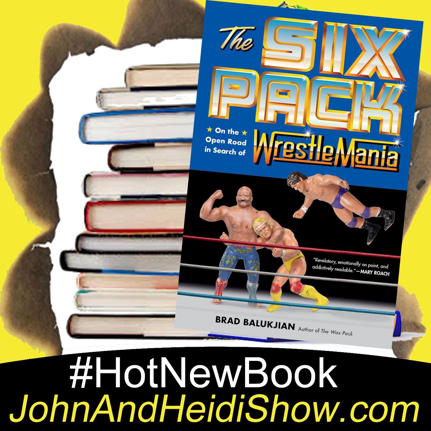 04-27-24-Brad B SIX PACK Wrestling Book episode artwork