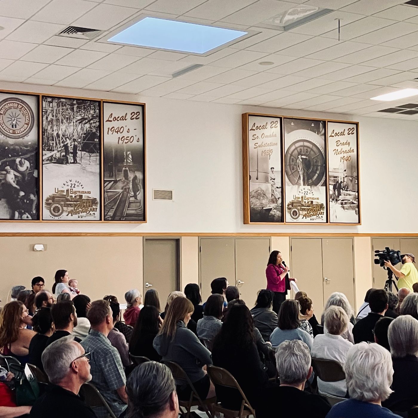 Angie Lauritsen on the CD2 Community Town Hall (live from IBEW Local 22)