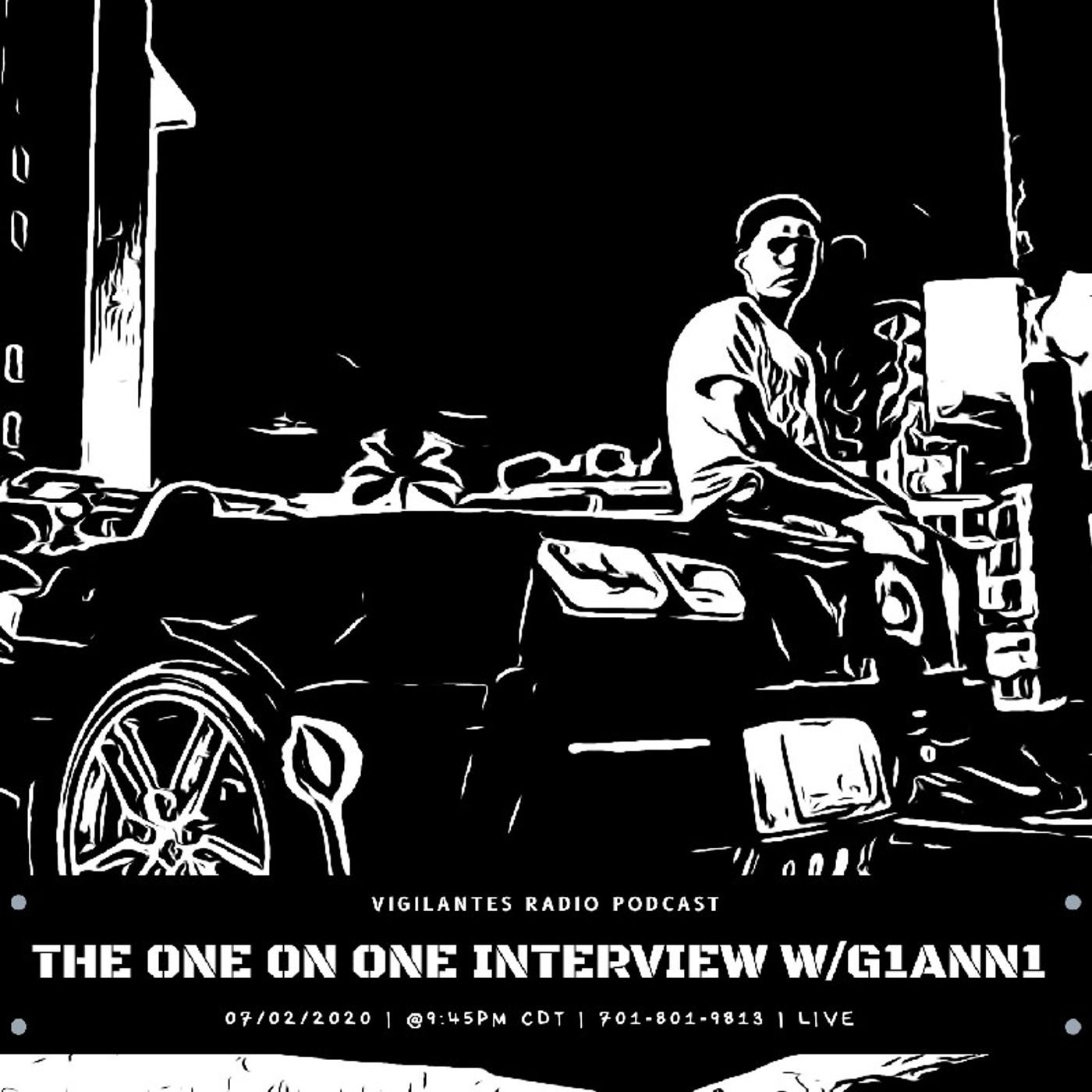 The One On One Interview w/G1ann1 Mariotti. Image