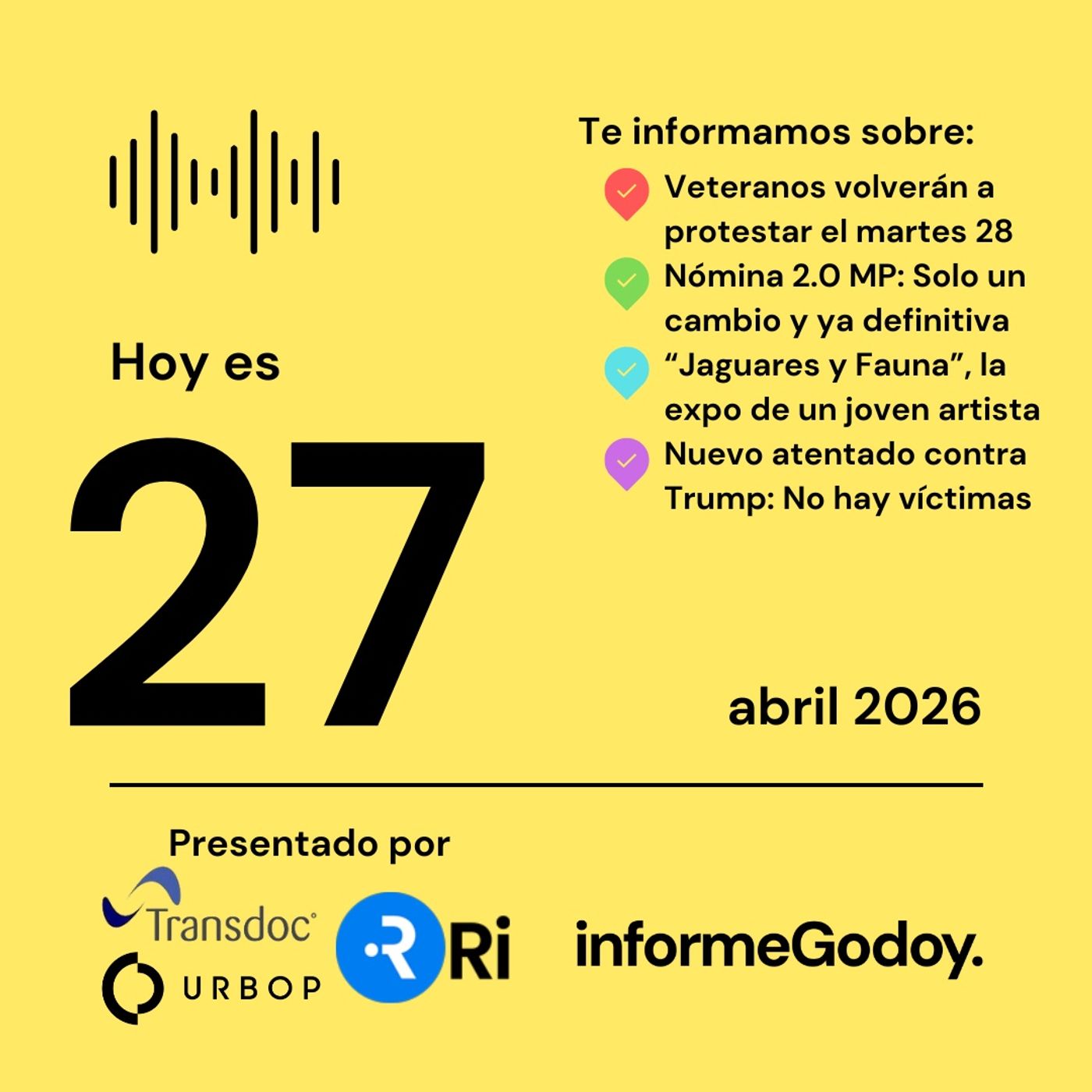27 de abril 2026 episode artwork