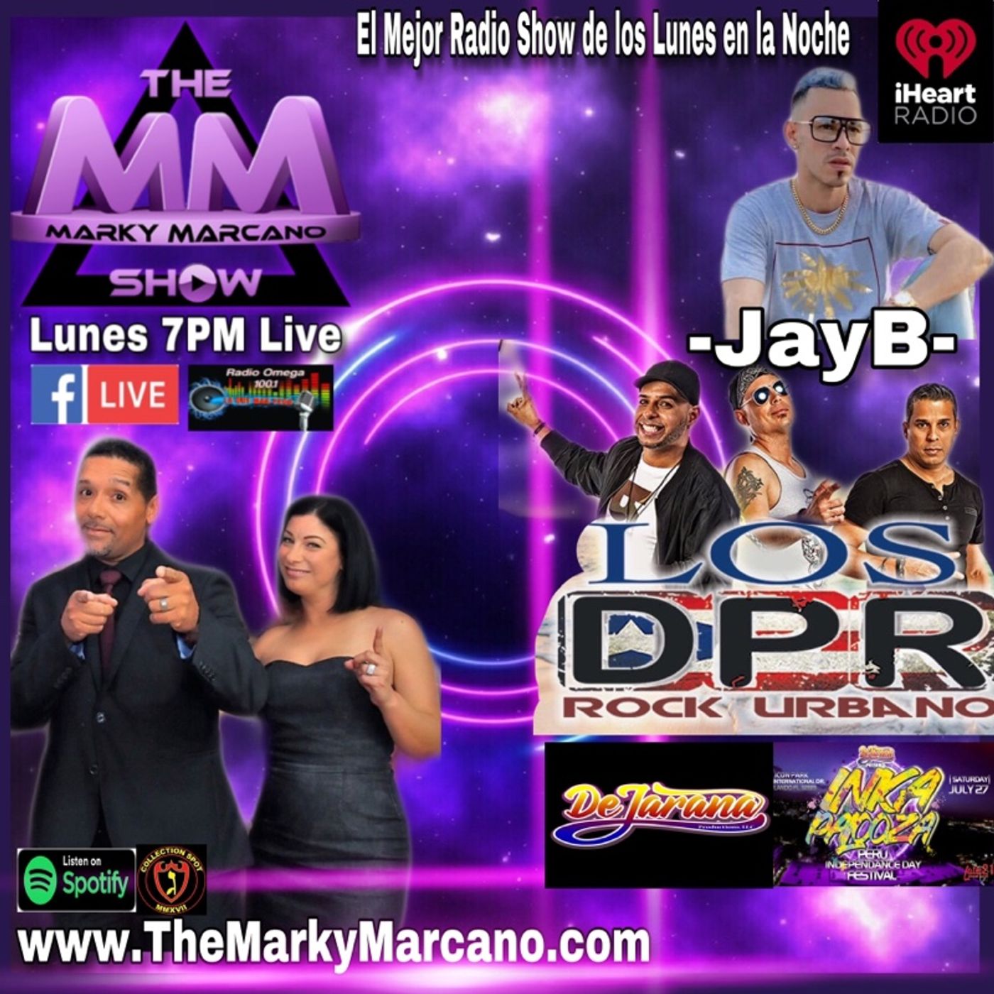 Invitados | JayB El Varón | LosDPR |Karina Eastwood | Entrevistas |Relajo | Videos Musicales episode artwork