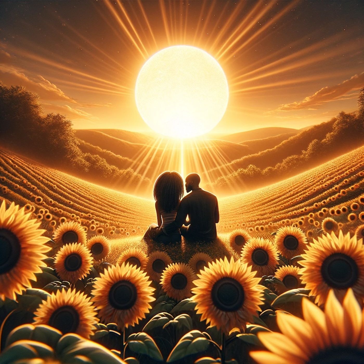 "You are the sunshine of my life, that's why I'll always be around."