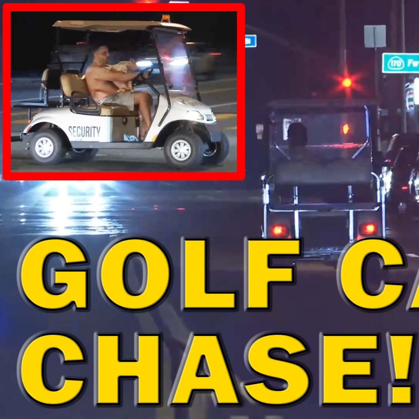 Shirtless Guy On Golf Cart Leads Police On Low Speed Chase! LEO Round Table S08E176 episode artwork