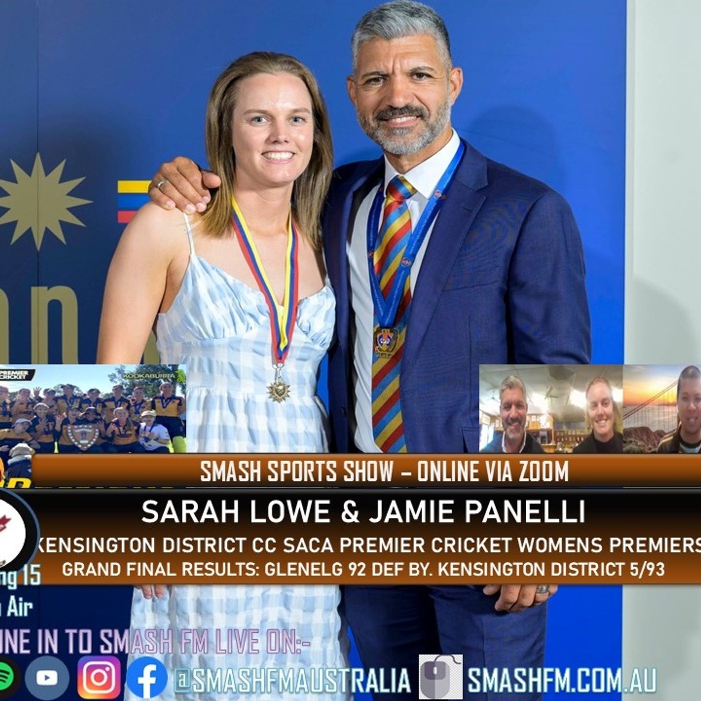 SSS15THYR: Kensington District SACA Premier Cricket Womens 1st Grade Premiership Interviews 300425