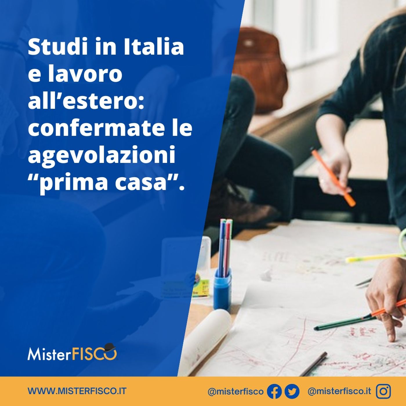 Studi in Italia e lavoro all’estero: confermate le agevolazioni “prima casa” episode artwork