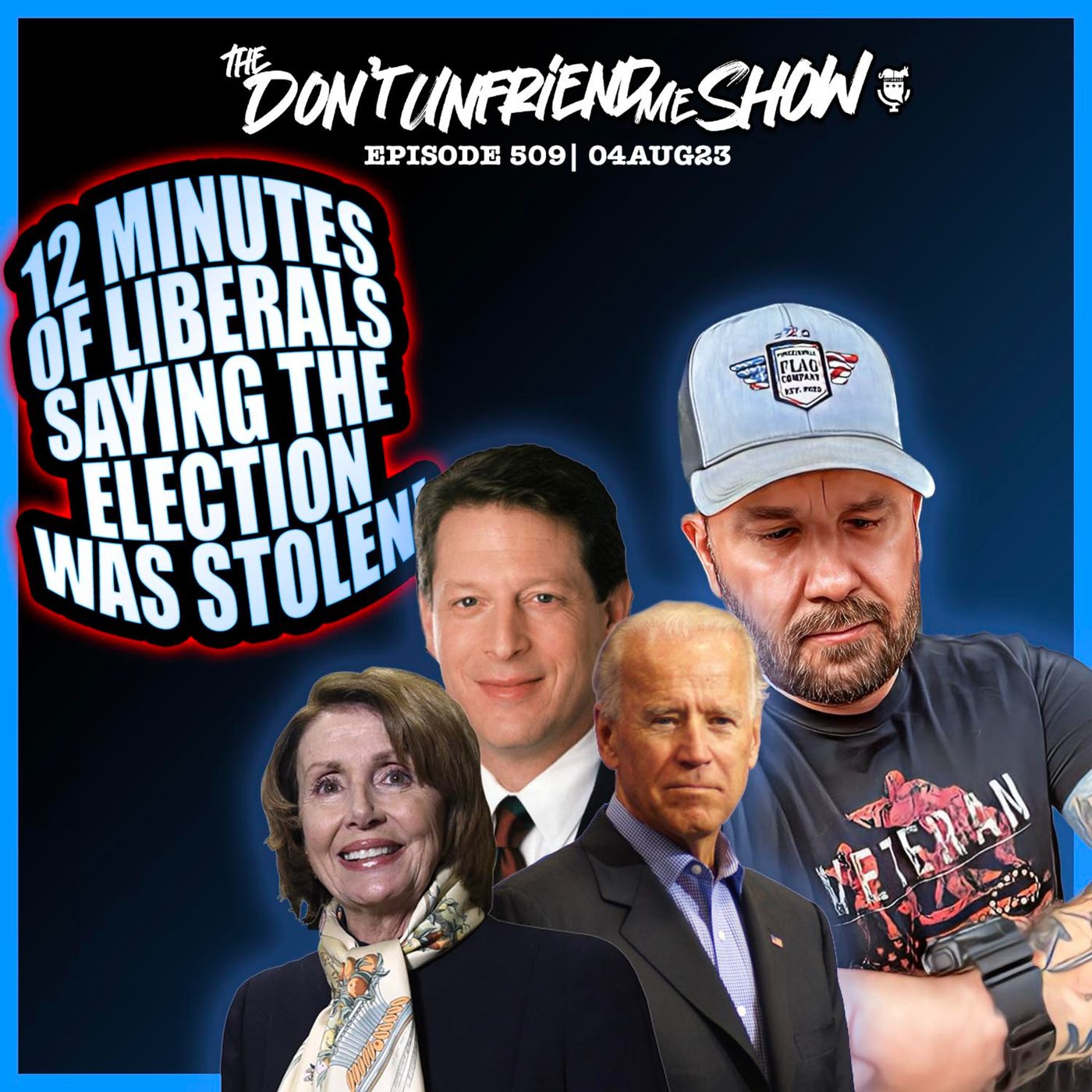 🚨12 minutes of Democrats claiming the election was stolen, with commentary. episode artwork