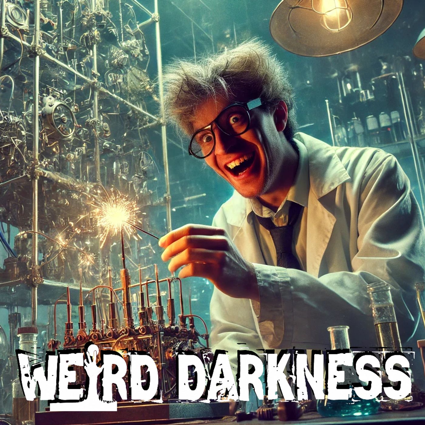 cover of episode “MAD SCIENTISTS AND IMPOSSIBLE EXPERIMENTS” and More Freaky True Stories! #WeirdDarkness #Darkives