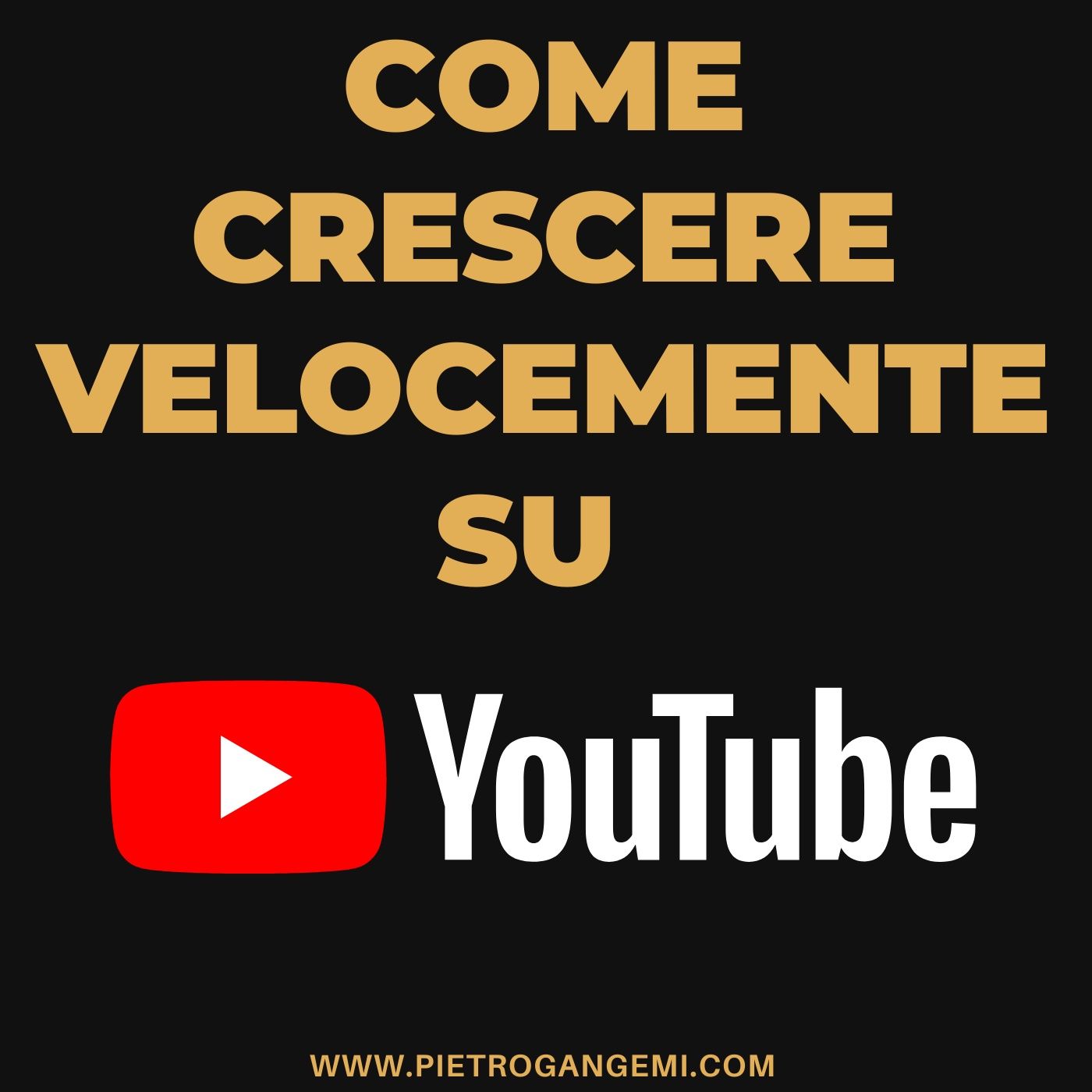 Come crescere velocemente su youtube