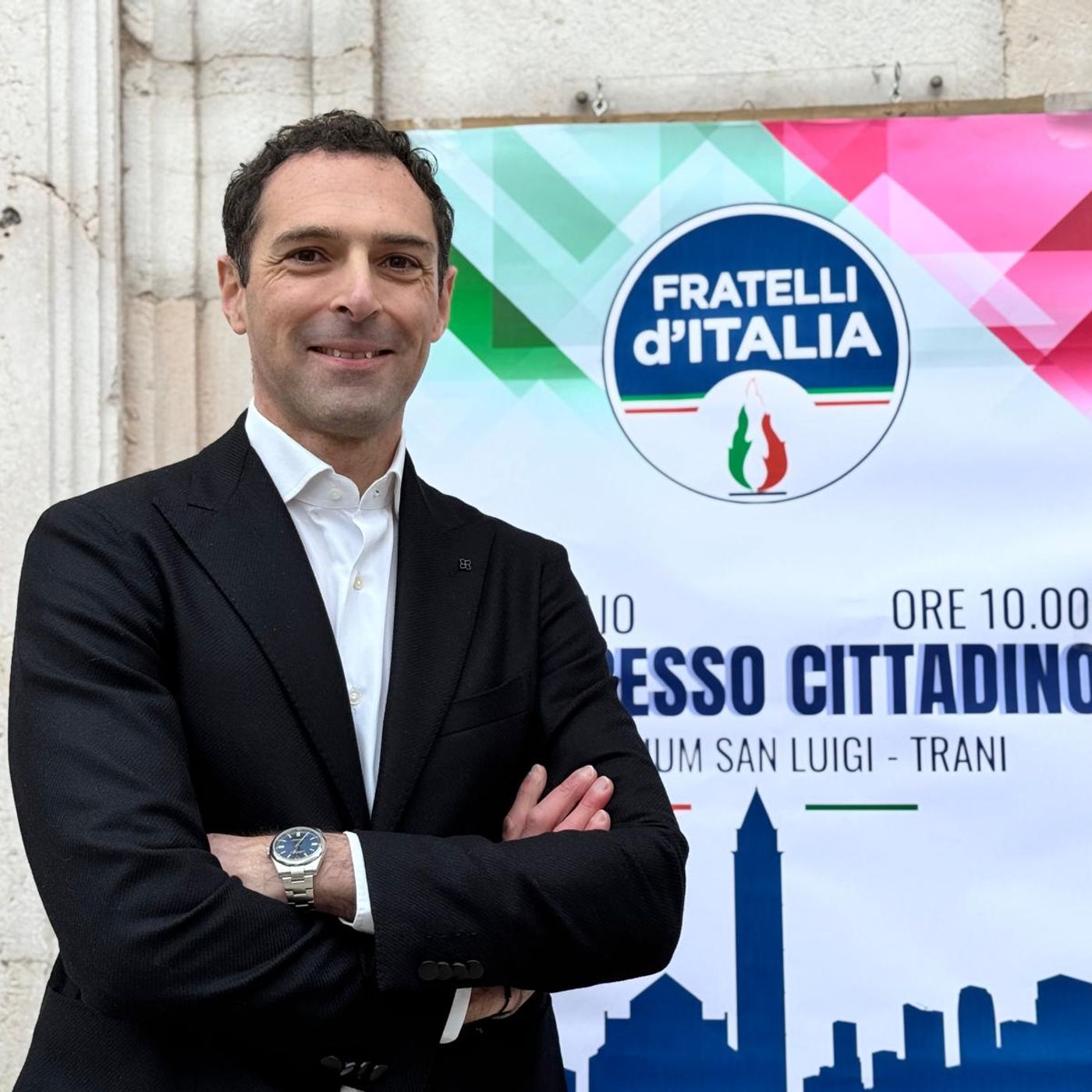 Appuntamento con Trani del 19 gennaio 2025. Intervista al segretario di Fdi Trani, Michele Scagliarini episode artwork