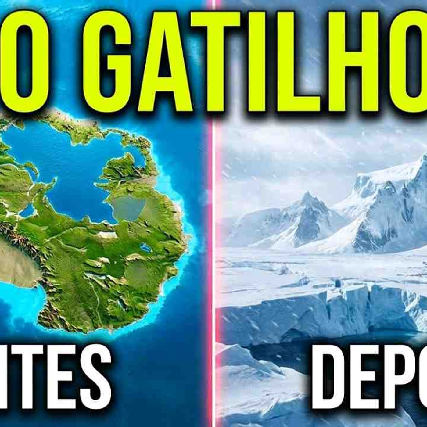 Cientistas finalmente descobriram o que congelou a Antártida