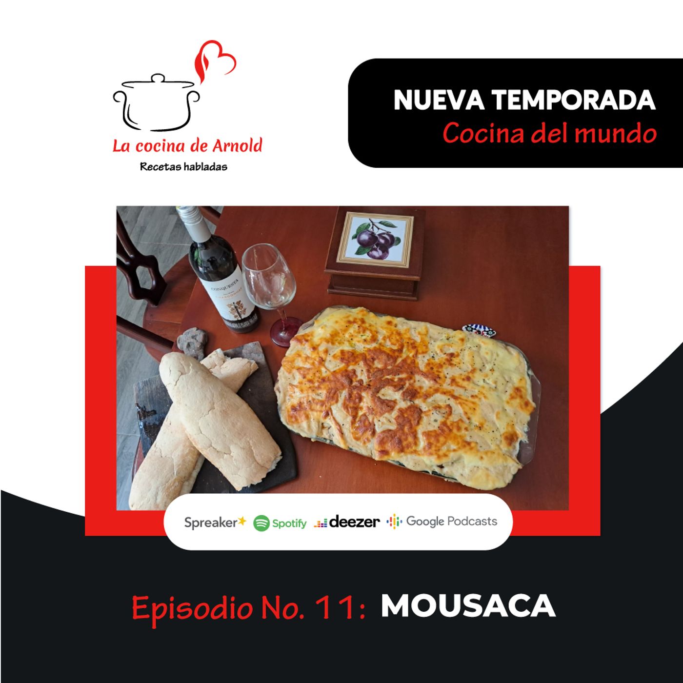 Temporada Cocina del mundo. Episodio No. 11: Mousaca