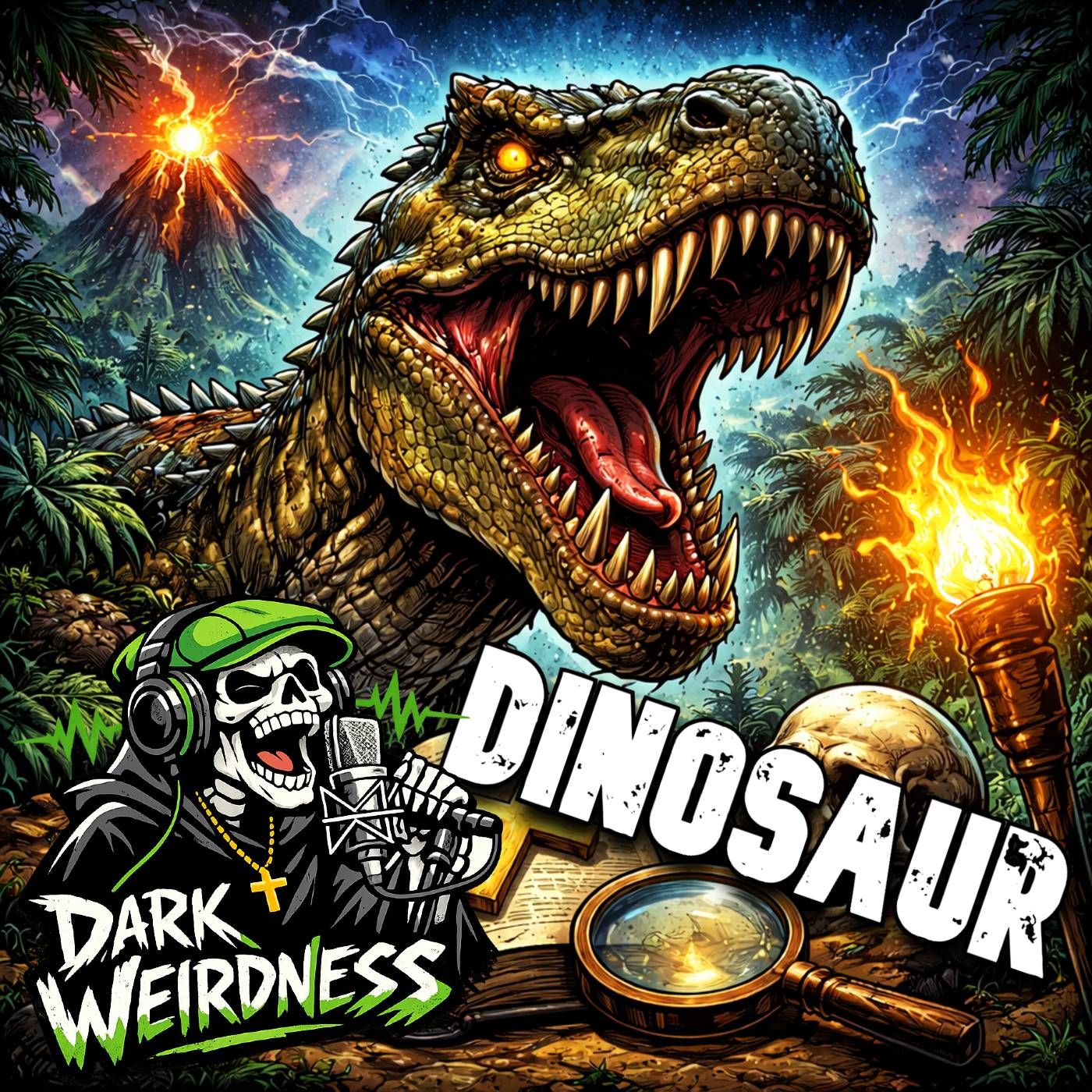 "Dinosaur" by Dark Weirdness episode artwork