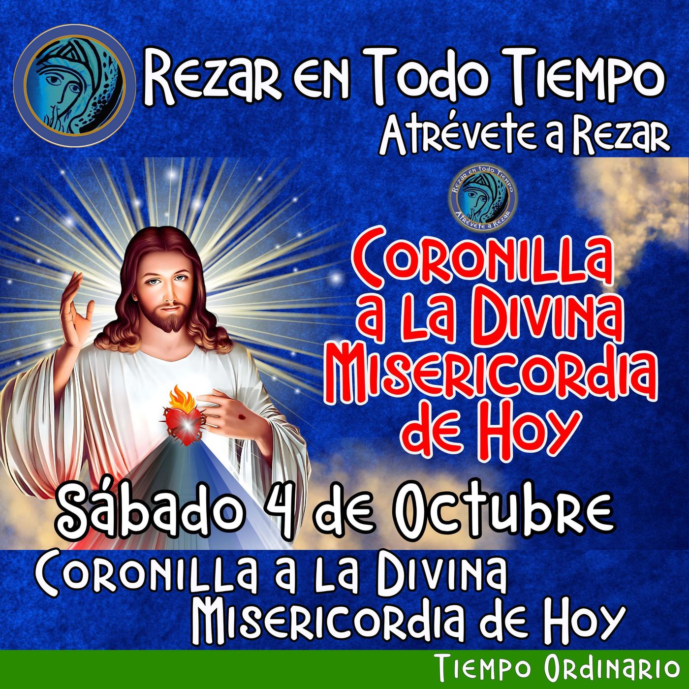🔴 Coronilla a la Divina Misericordia de Hoy, Sábado 4 de Octubre 2025. 🙏