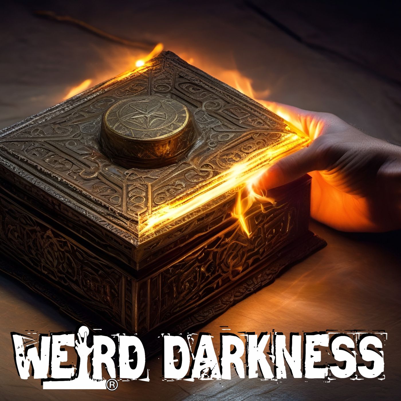 cover of episode “STOLEN CURSED RELICS” and More Terrifying True Stories! #WeirdDarkness