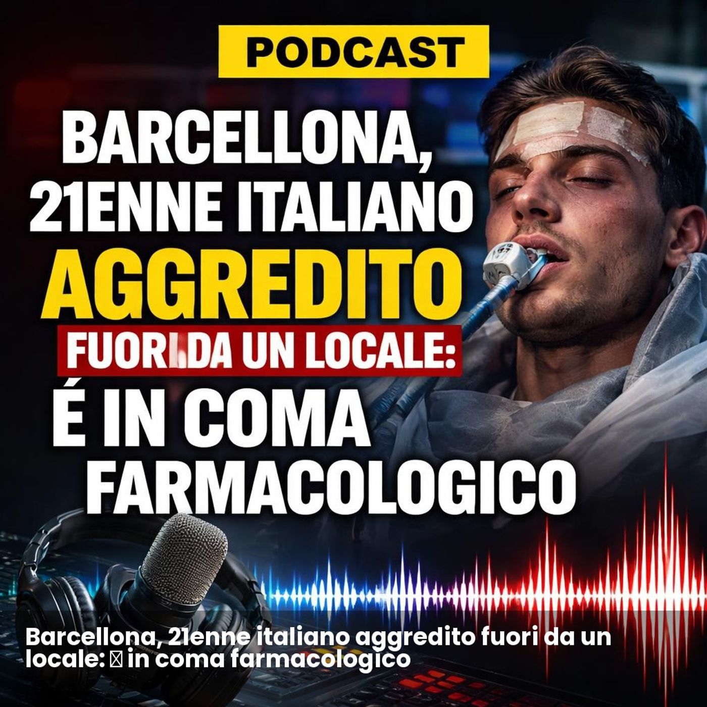 Barcellona, 21enne italiano aggredito fuori da un locale: è in coma farmacologico episode artwork