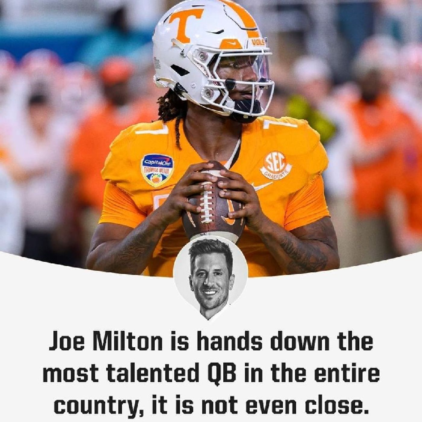 is Joe Milton legit?