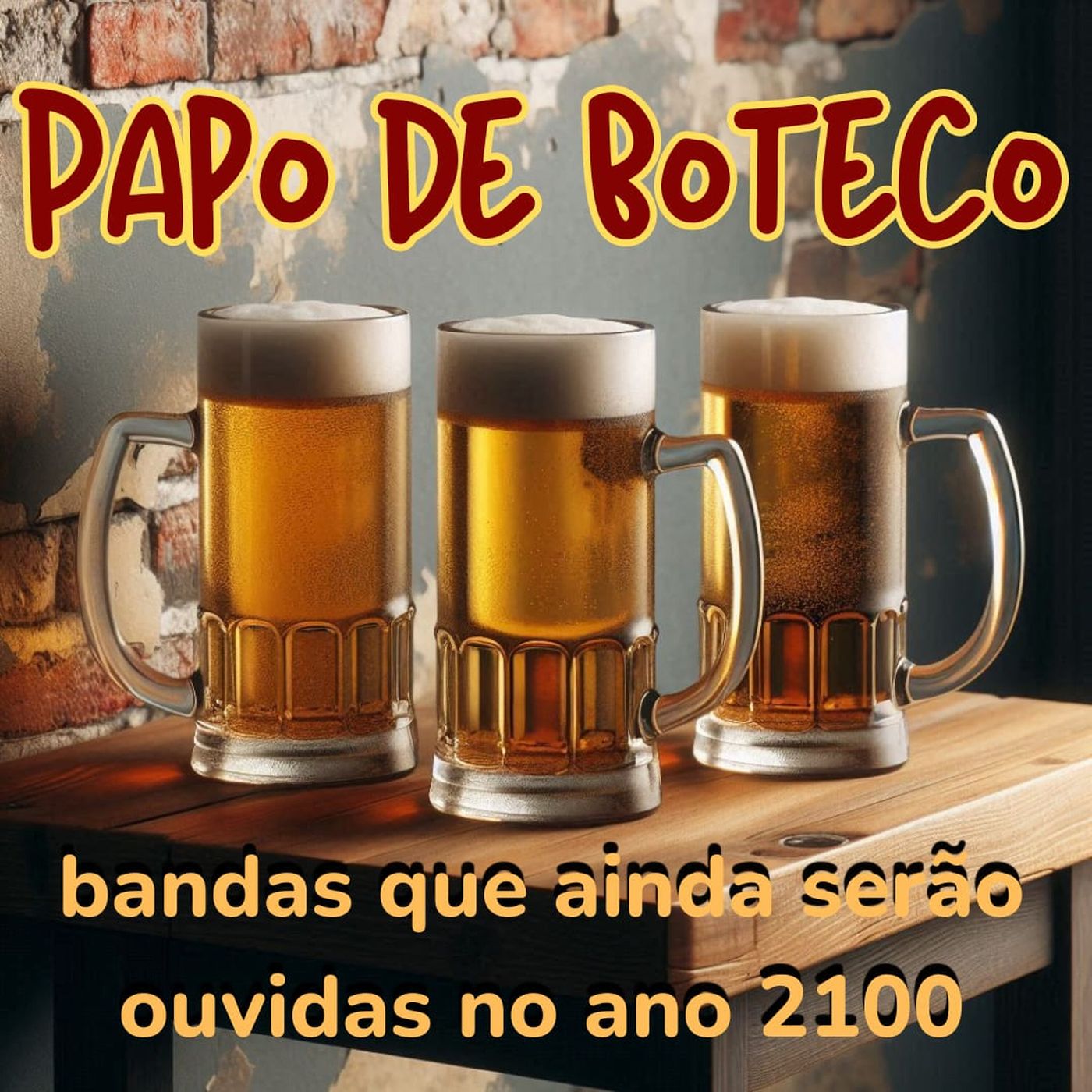 Episódio 214 - Papo de Boteco: bandas que ainda serão ouvidas no ano 2100 episode artwork