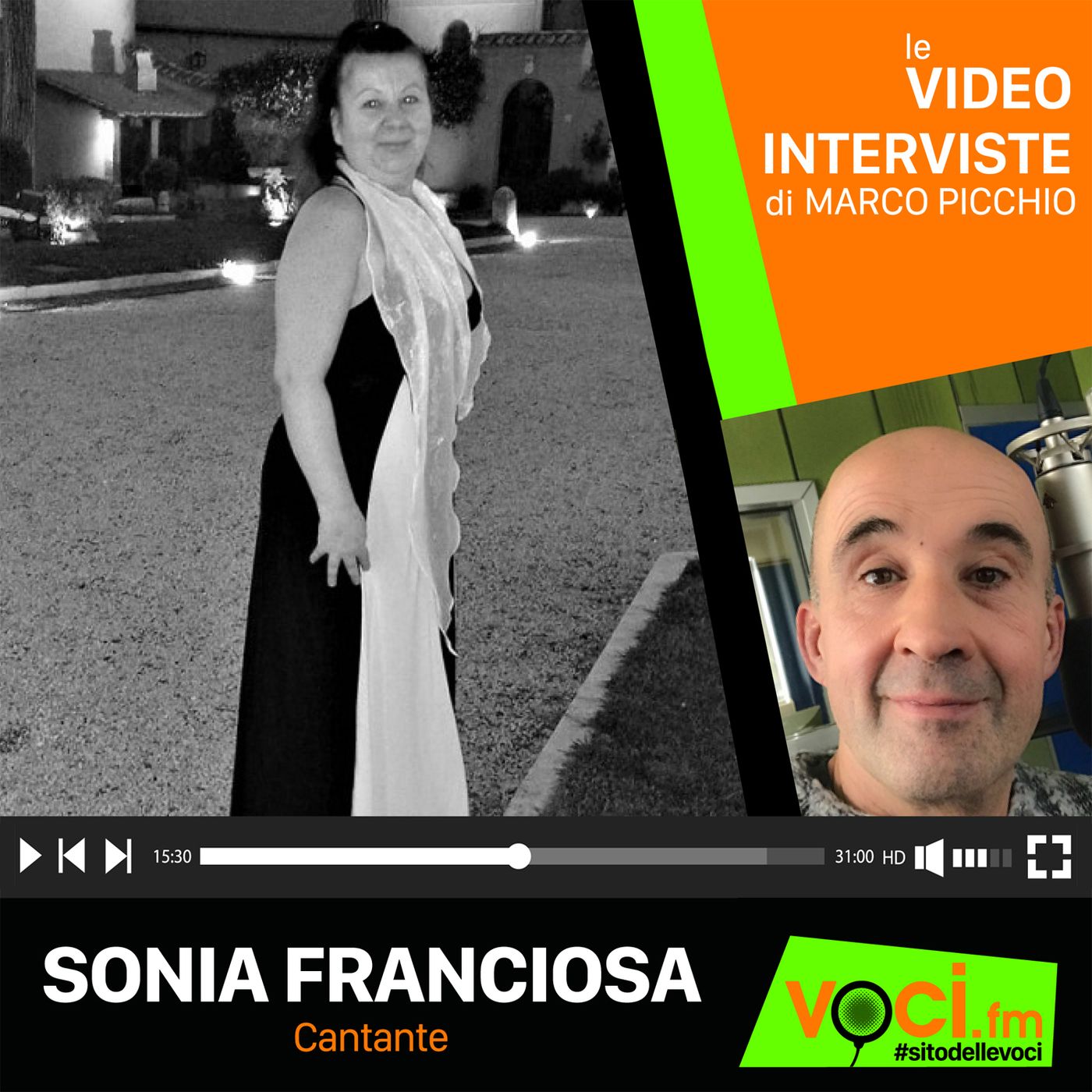 La cantante SONIA FRANCIOSA su VOCI.fm - clicca play e ascolta l'intervista episode artwork