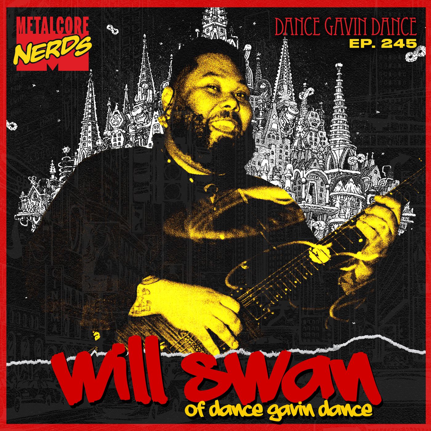 Will Swan of DANCE GAVIN DANCE