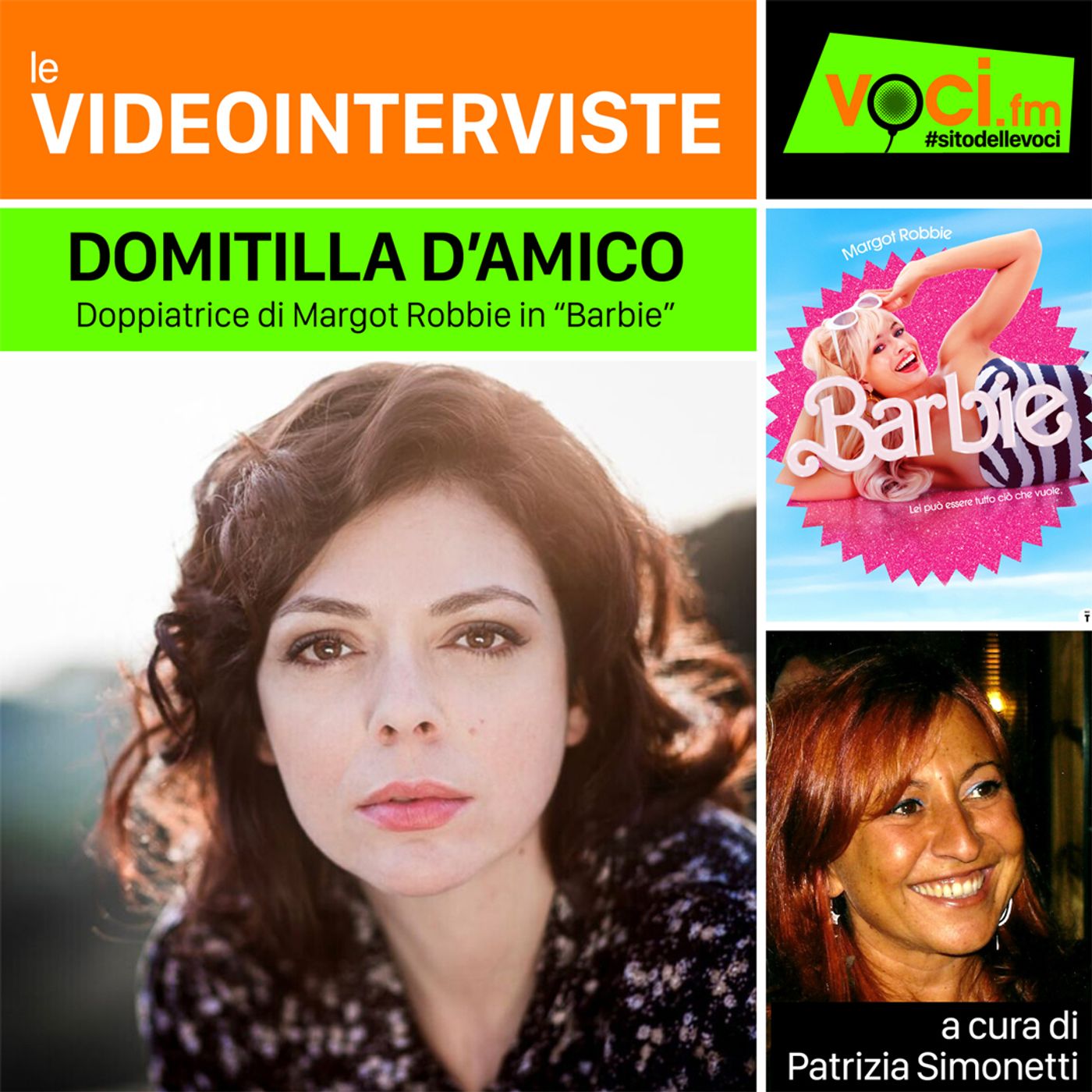 La doppiatrice DOMITILLA D'AMICO (voce di BARBIE) su VOCI.fm - clicca play e ascolta l'intervista episode artwork