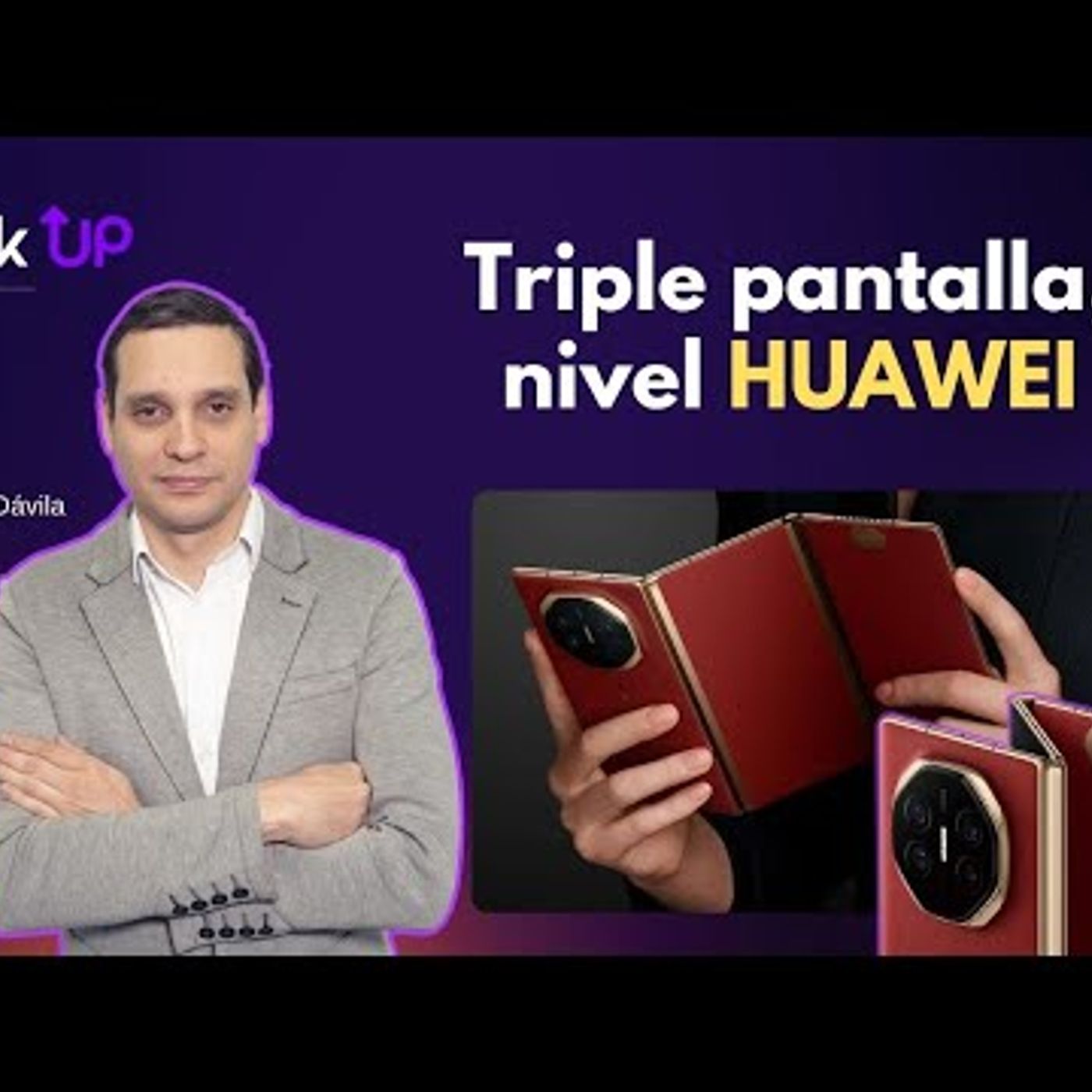 Huawei lanza el primer teléfono plegable triple del mundo en Colombia así es el Mate XT episode artwork