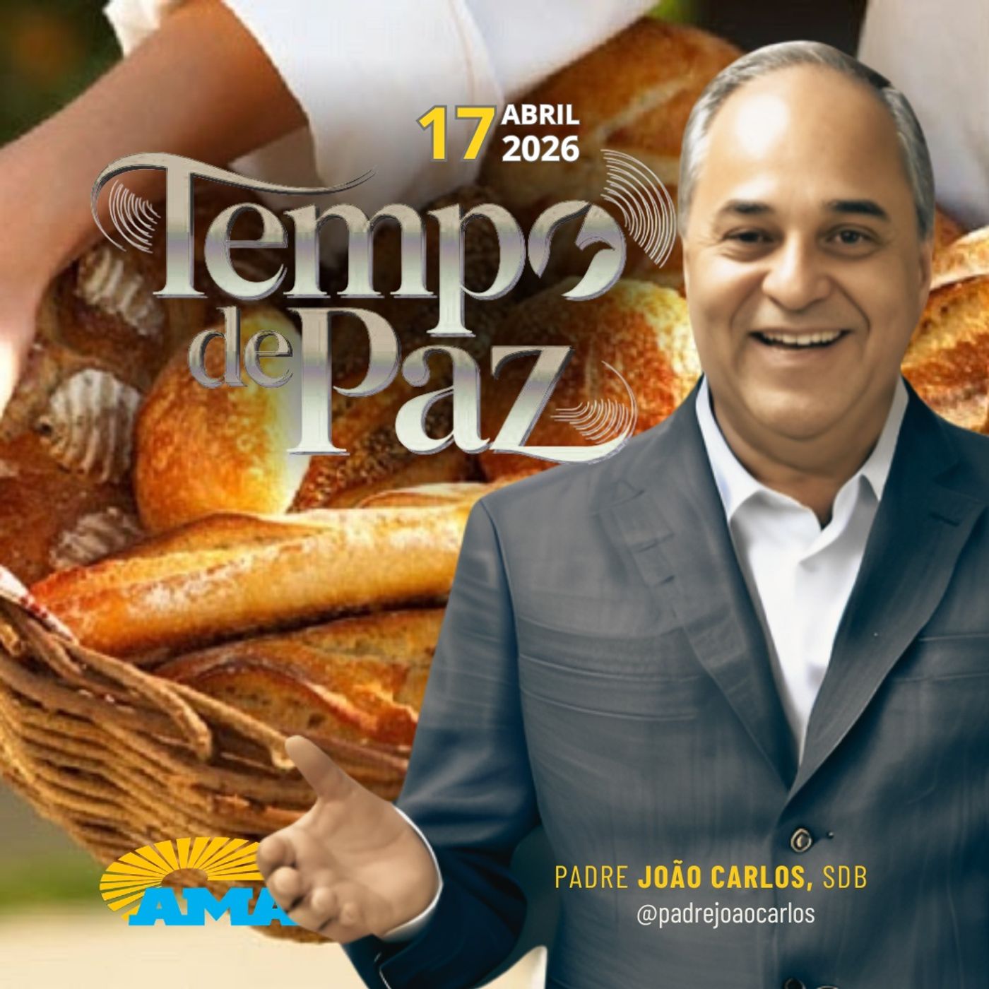 17/04/26 - Programa Padre João Carlos | Tempo de Paz