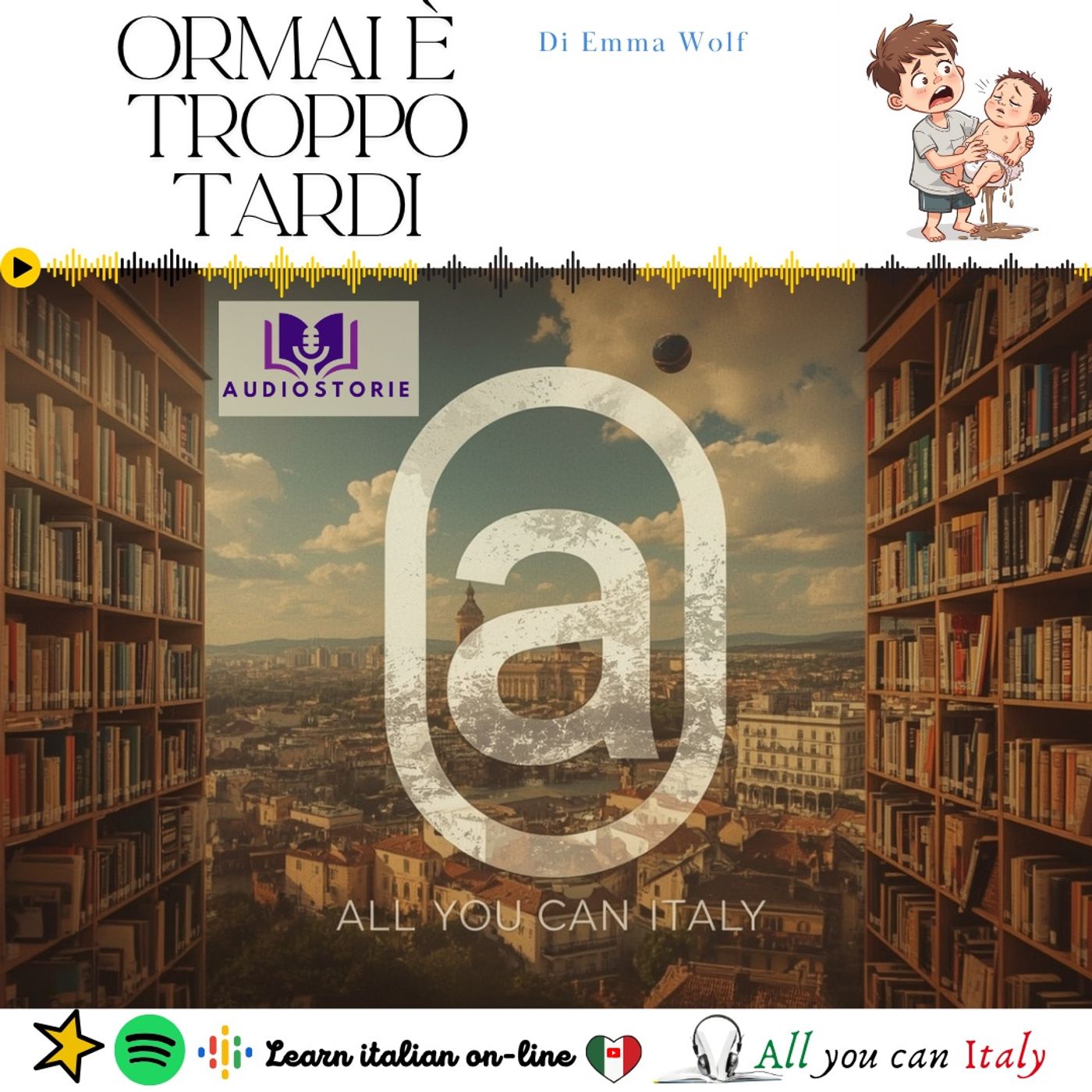 ORMAI È TROPPO TARDI - ITALIAN PODCAST - AUDIOSTORIE IN ITALIANO 🎙🎧 B2 episode artwork