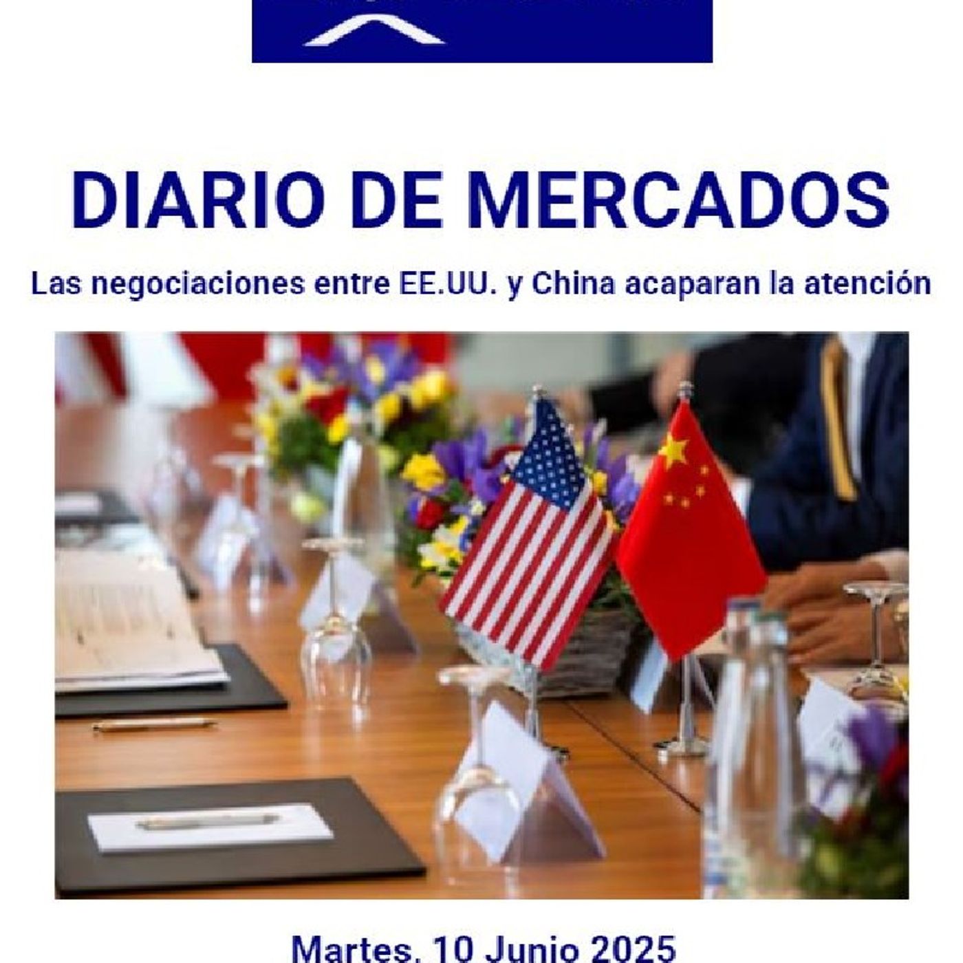 PODCAST en abierto DIARIO DE MERCADOS Martes 10 Junio 2025 episode artwork