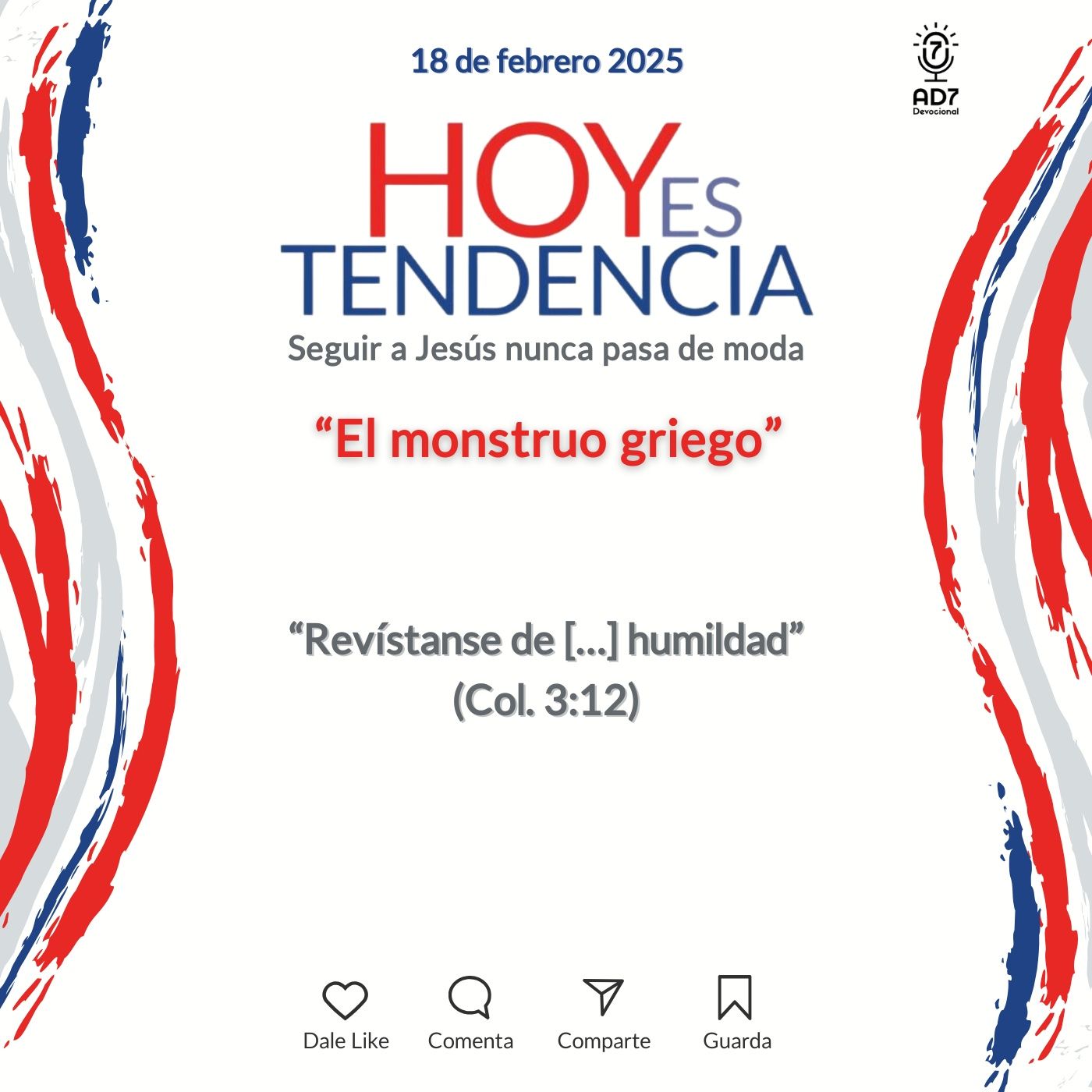“El monstruo griego” ~ Devocional de Jóvenes ~ 18 de febrero 2025 episode artwork